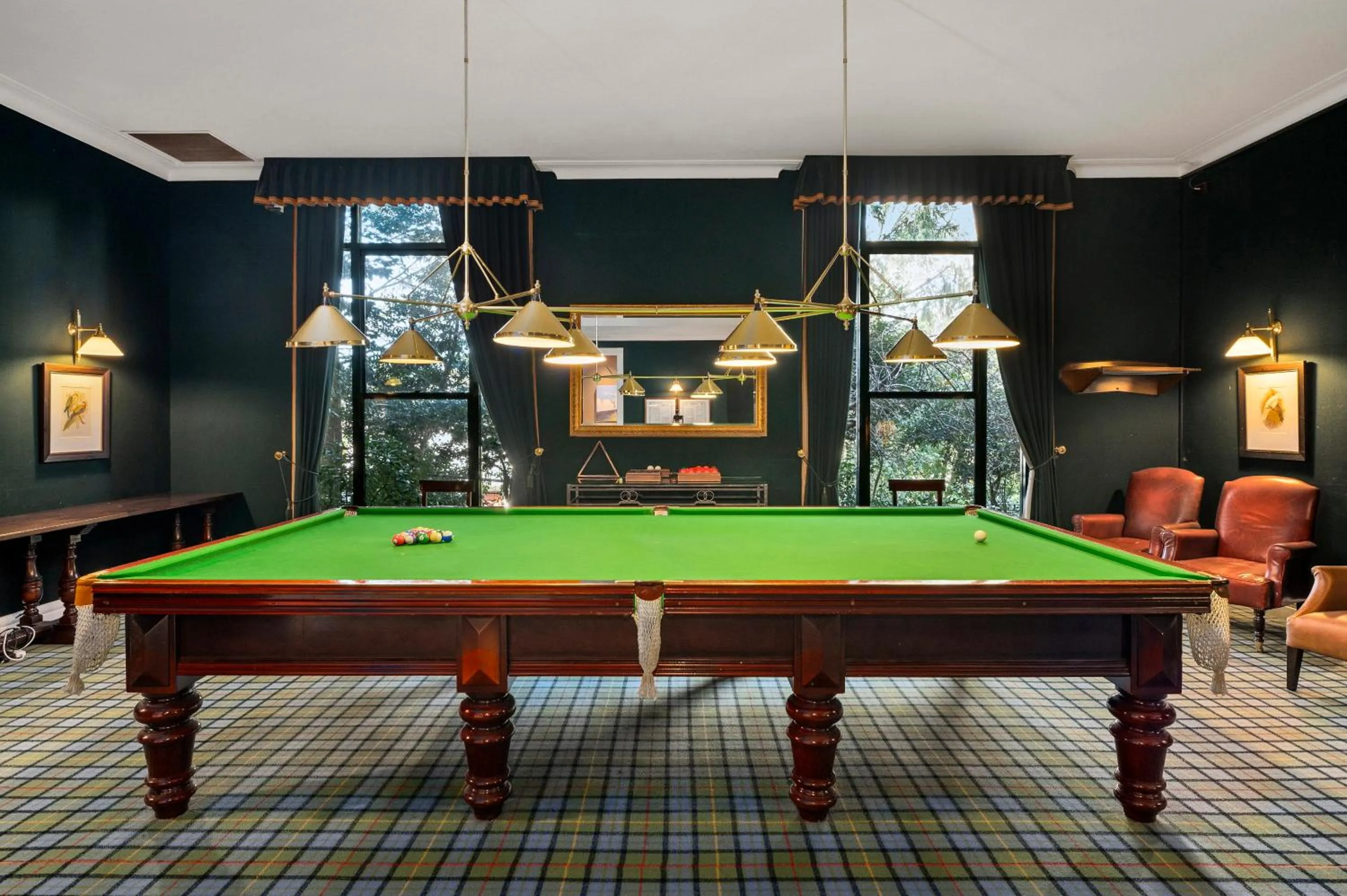 Billiard in Lilianfels Resort and Spa