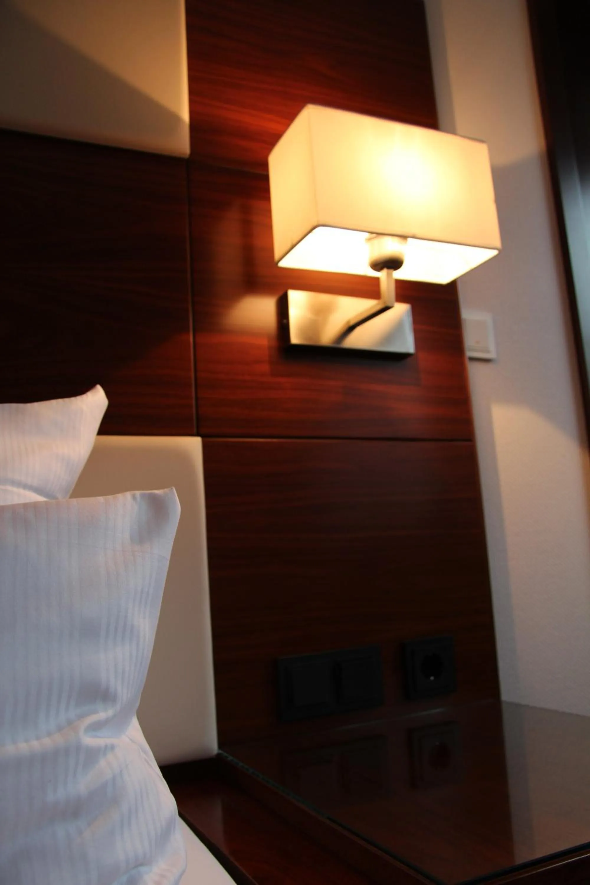 Decorative detail, Bed in Adena Hotel