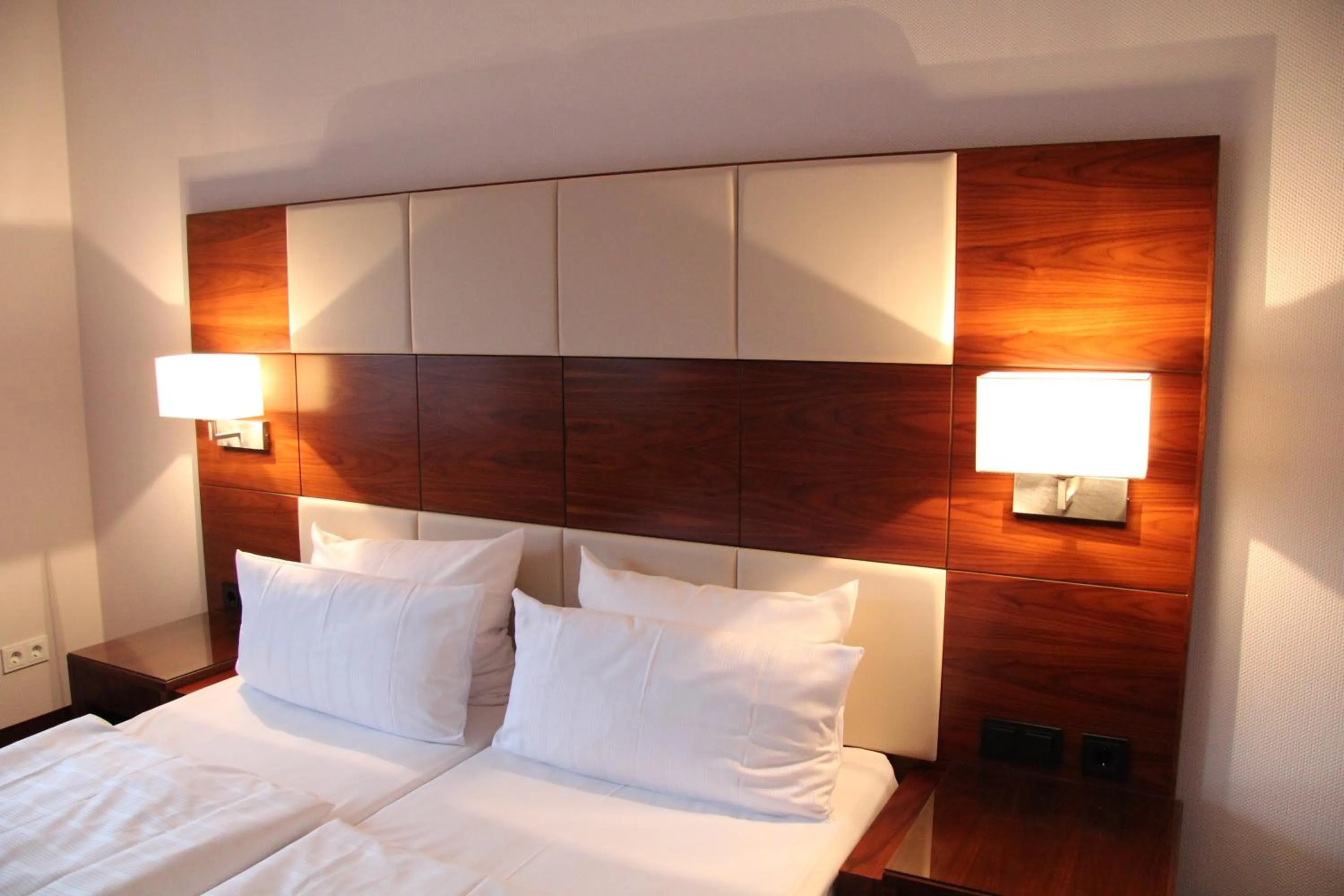 Decorative detail, Bed in Adena Hotel