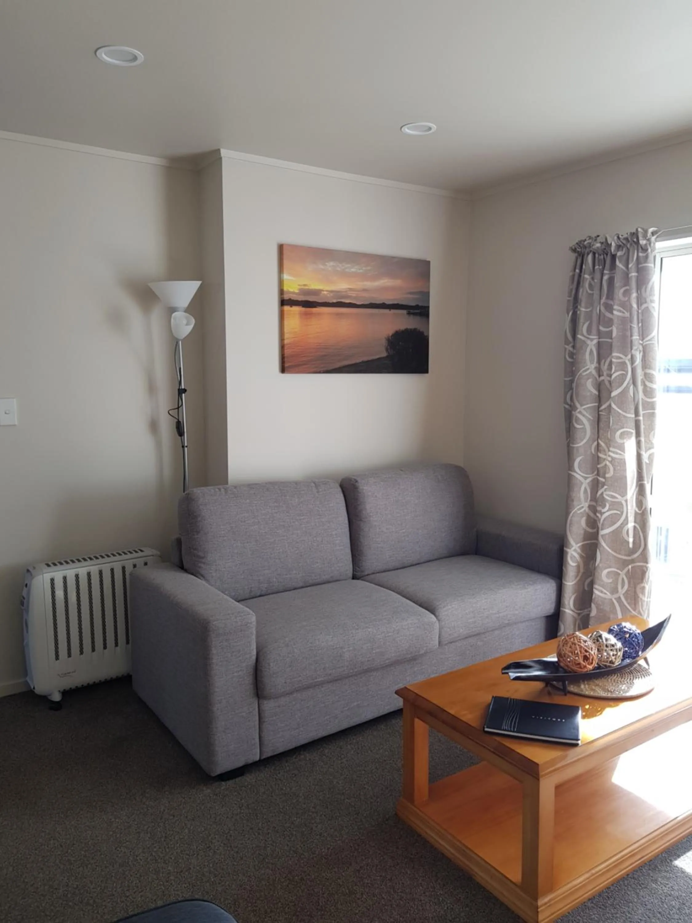 Living room in Paihia Apartments