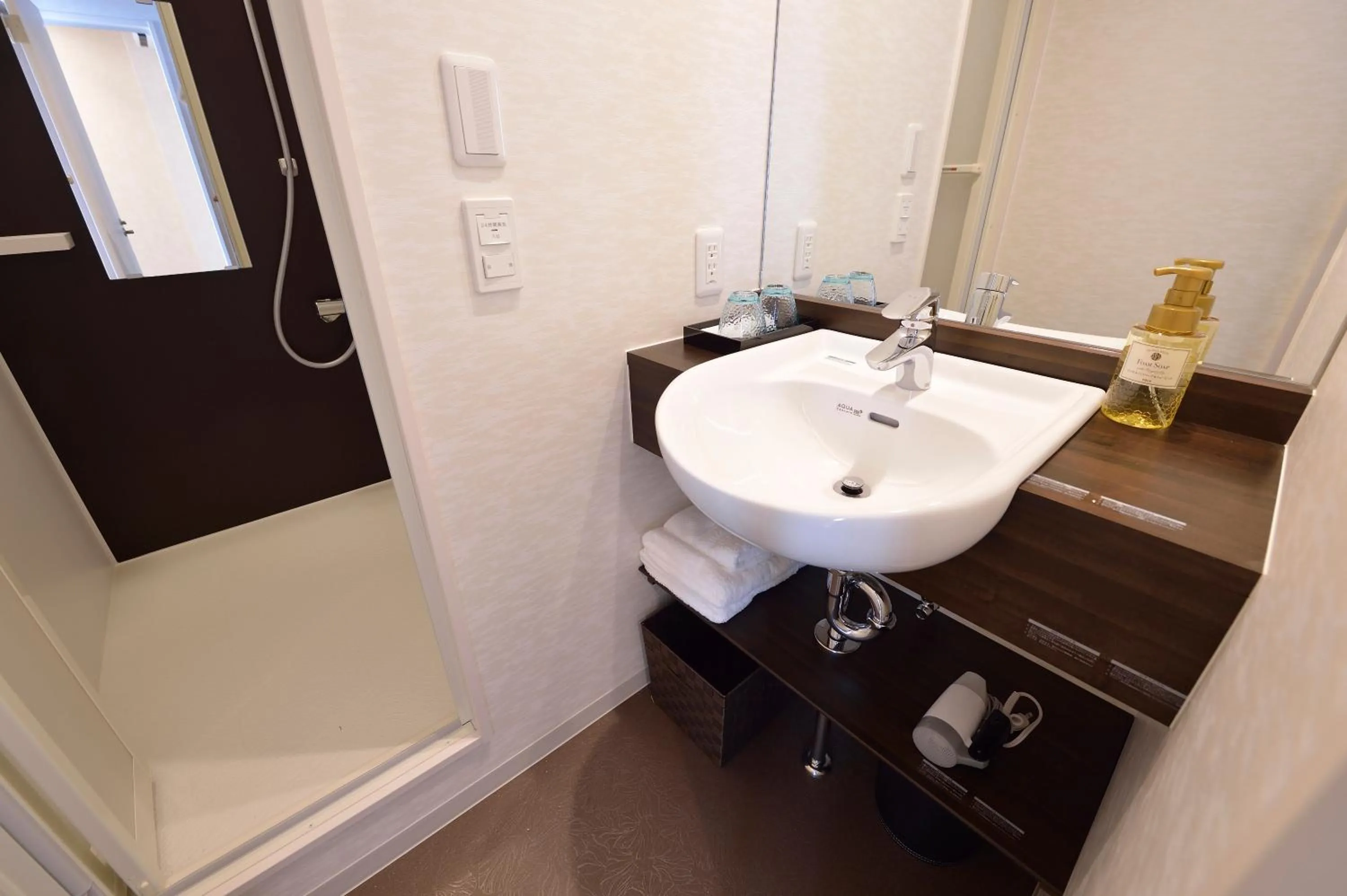 Bathroom in UU Inn Kyoto