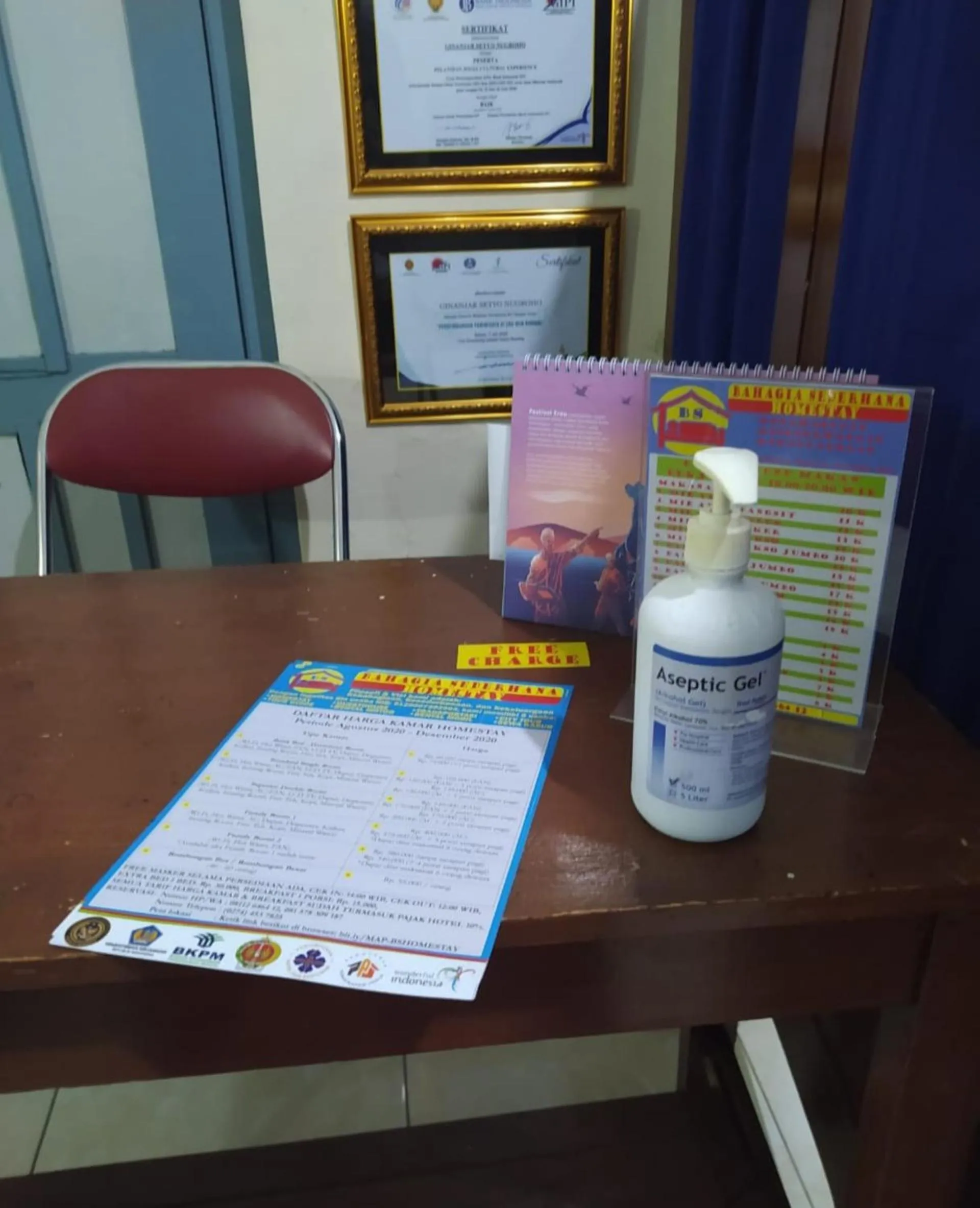 Property building in Bahagia Sederhana Homestay