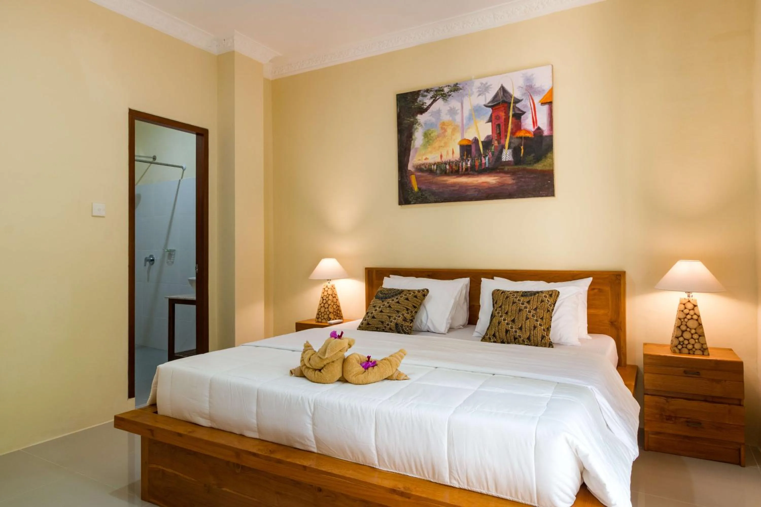 Bed in Alam Pangkung Ubud