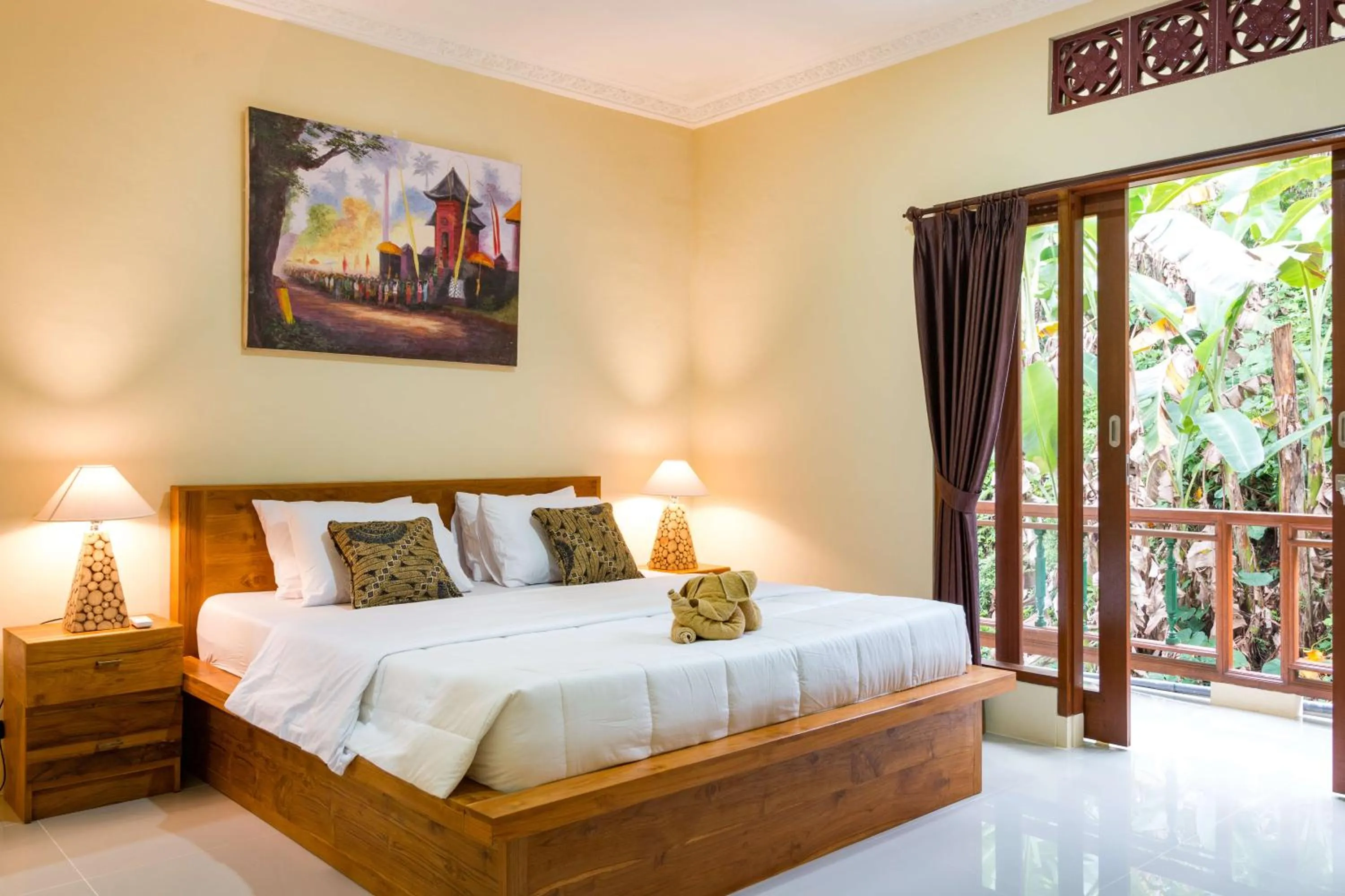 Bed in Alam Pangkung Ubud