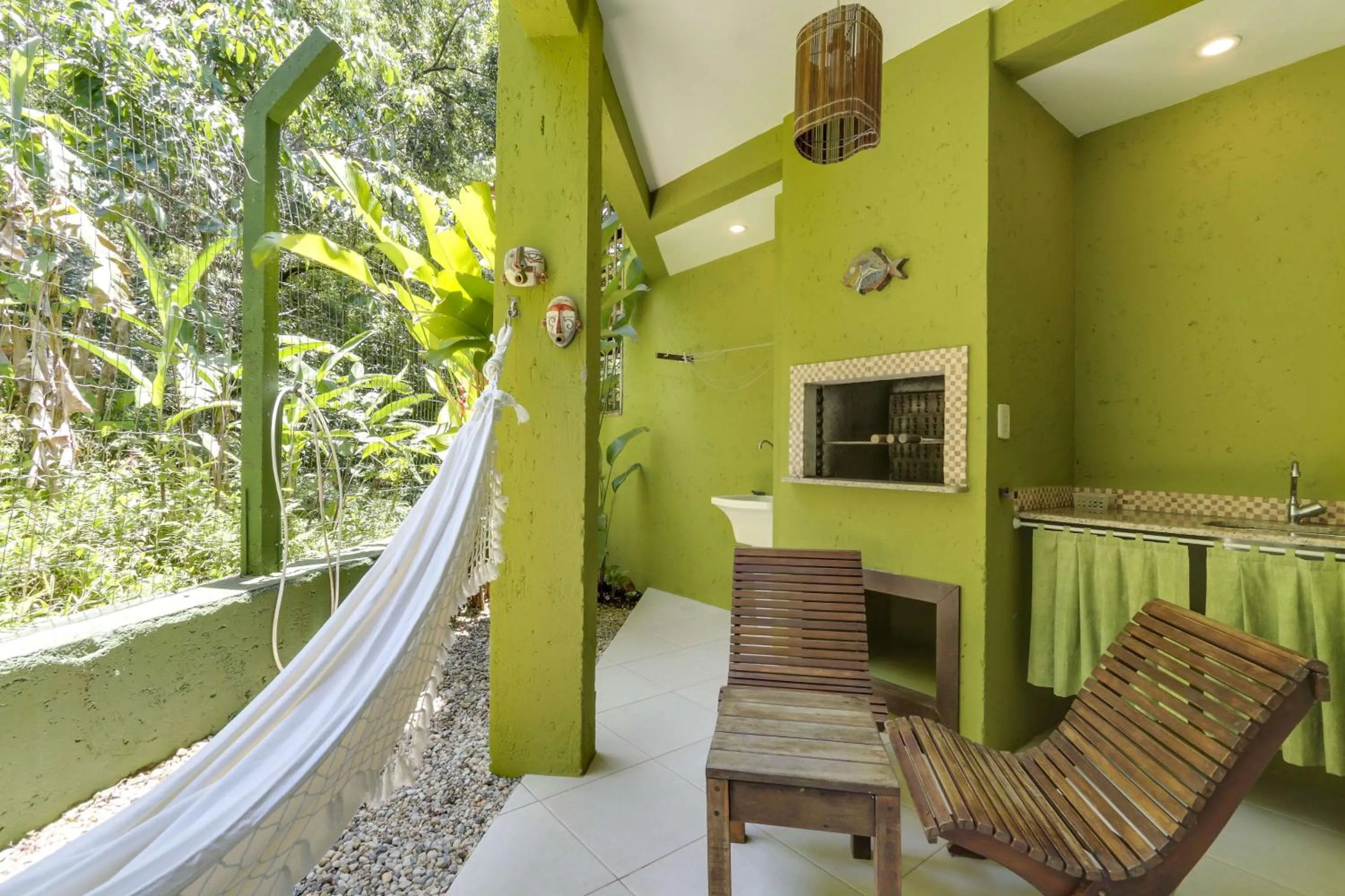 Patio in Pousada Vila do Bosque