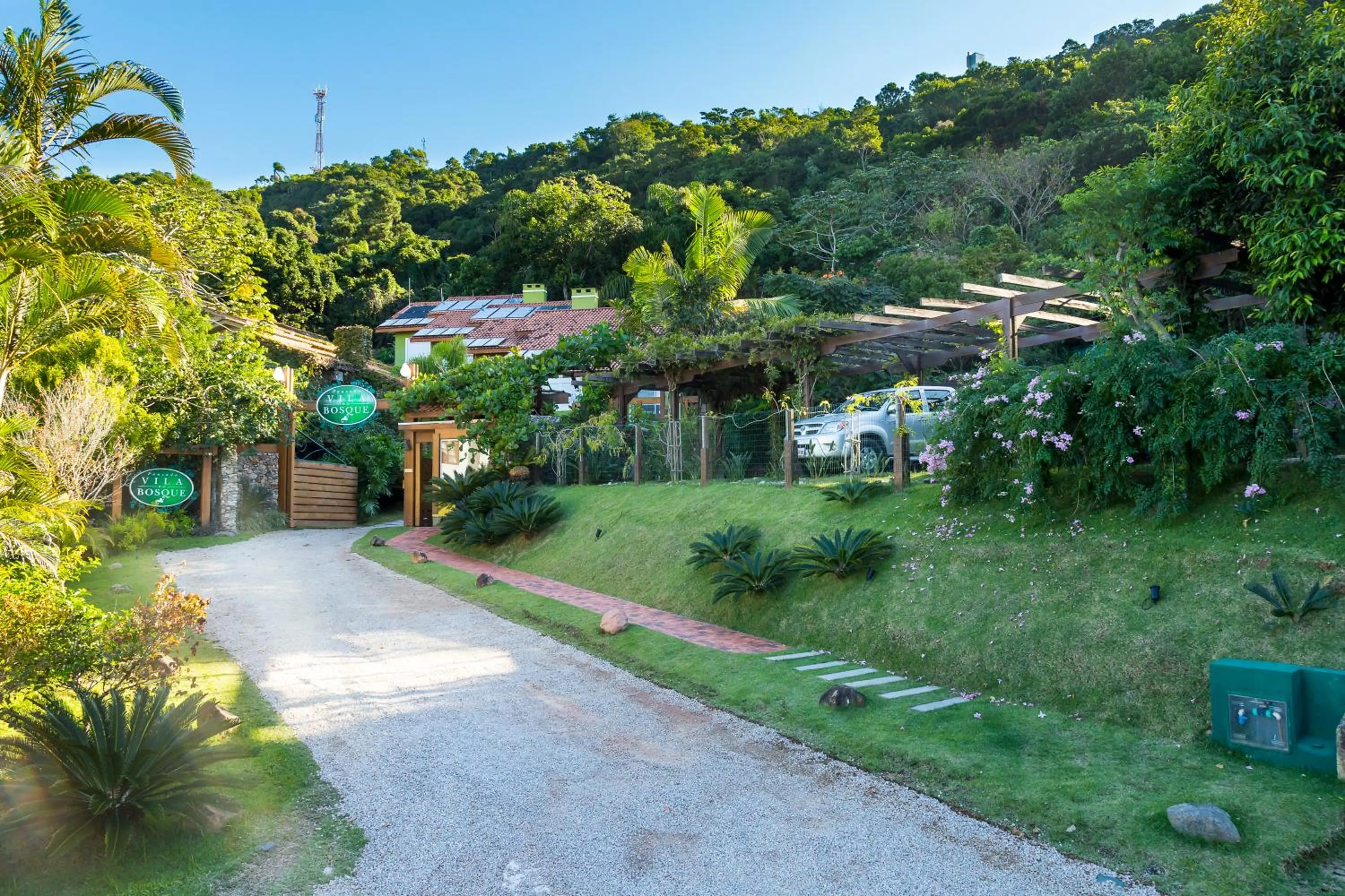 Property building in Pousada Vila do Bosque