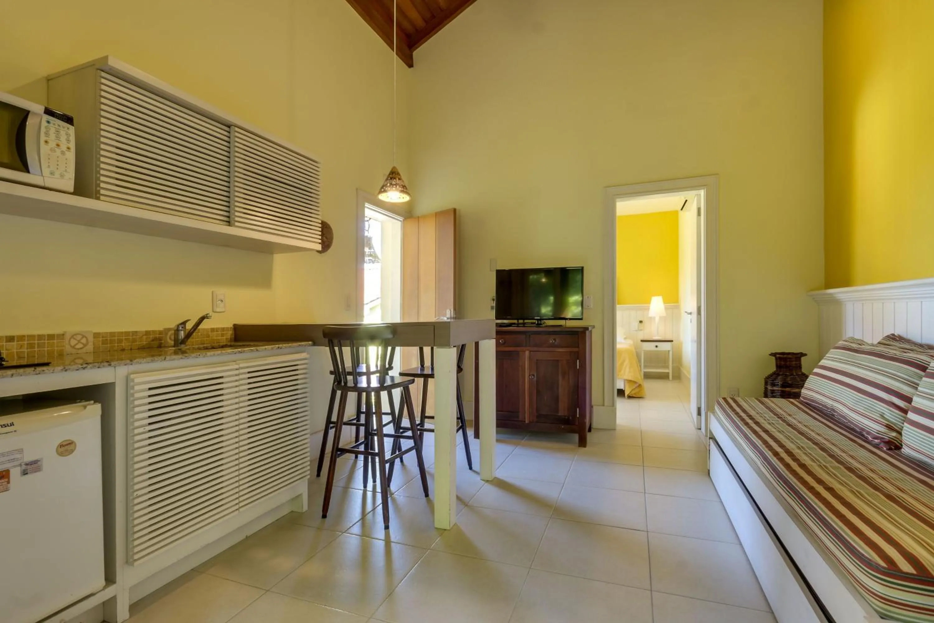 Bed in Pousada Vila do Bosque