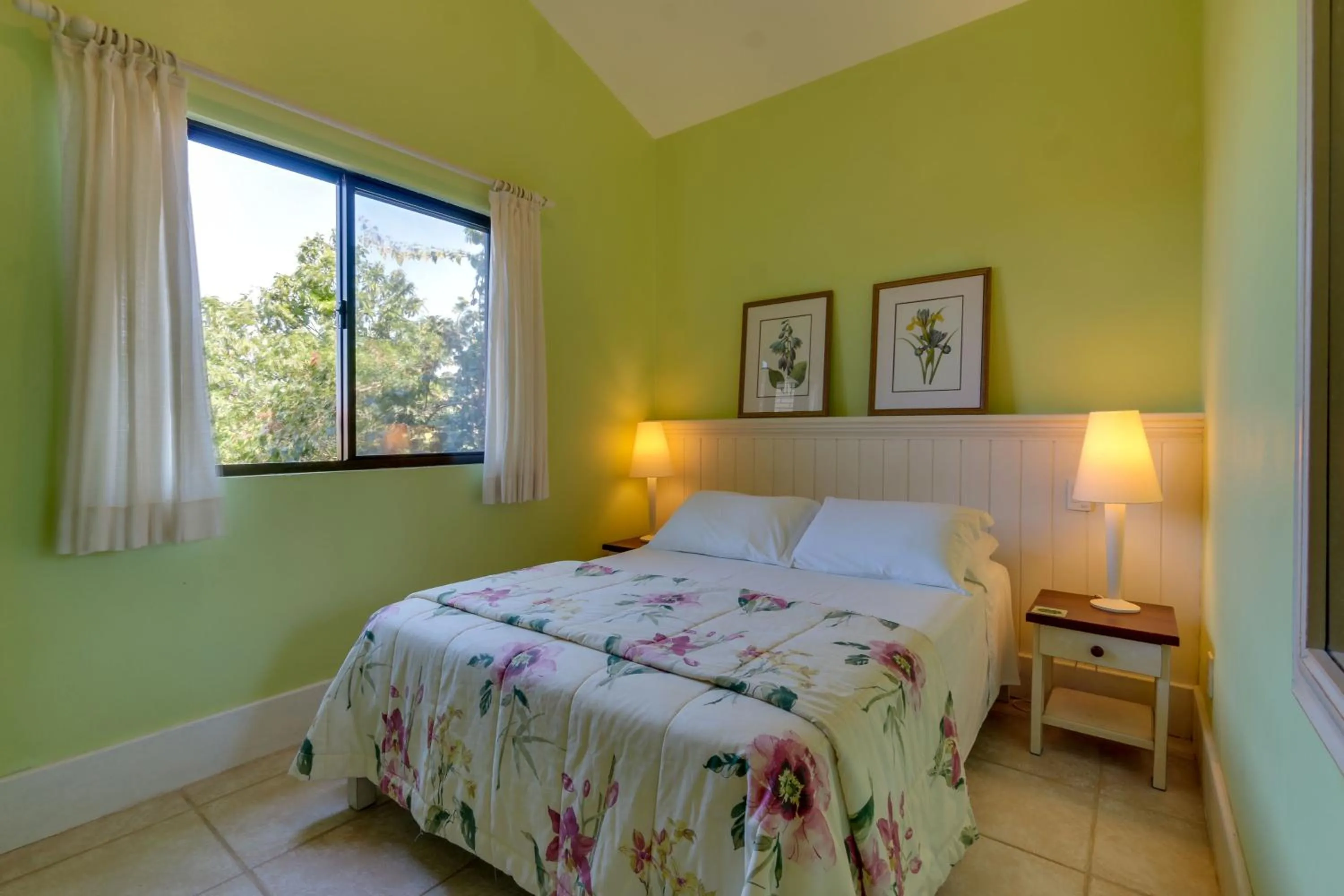 Bed in Pousada Vila do Bosque