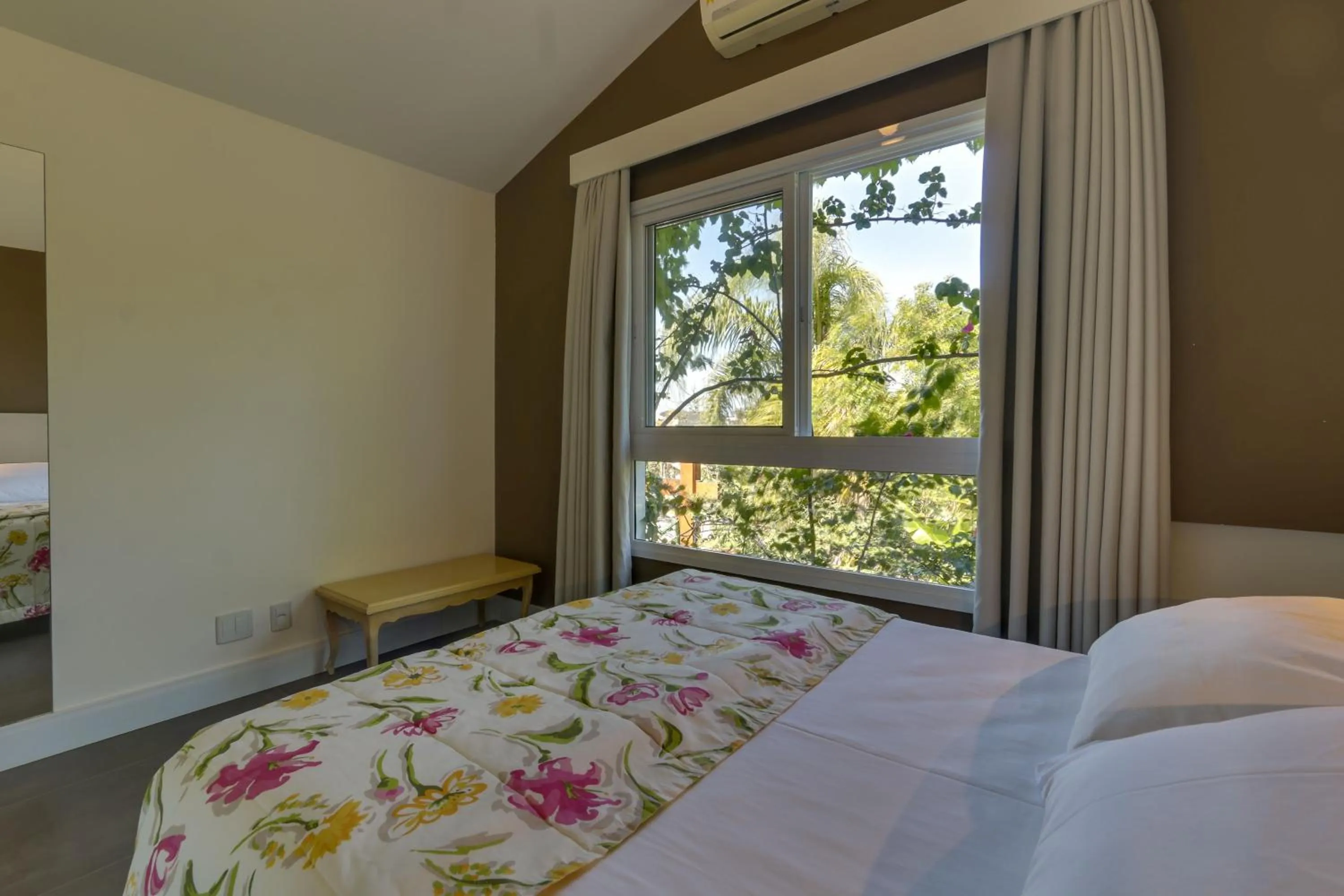 Bed in Pousada Vila do Bosque