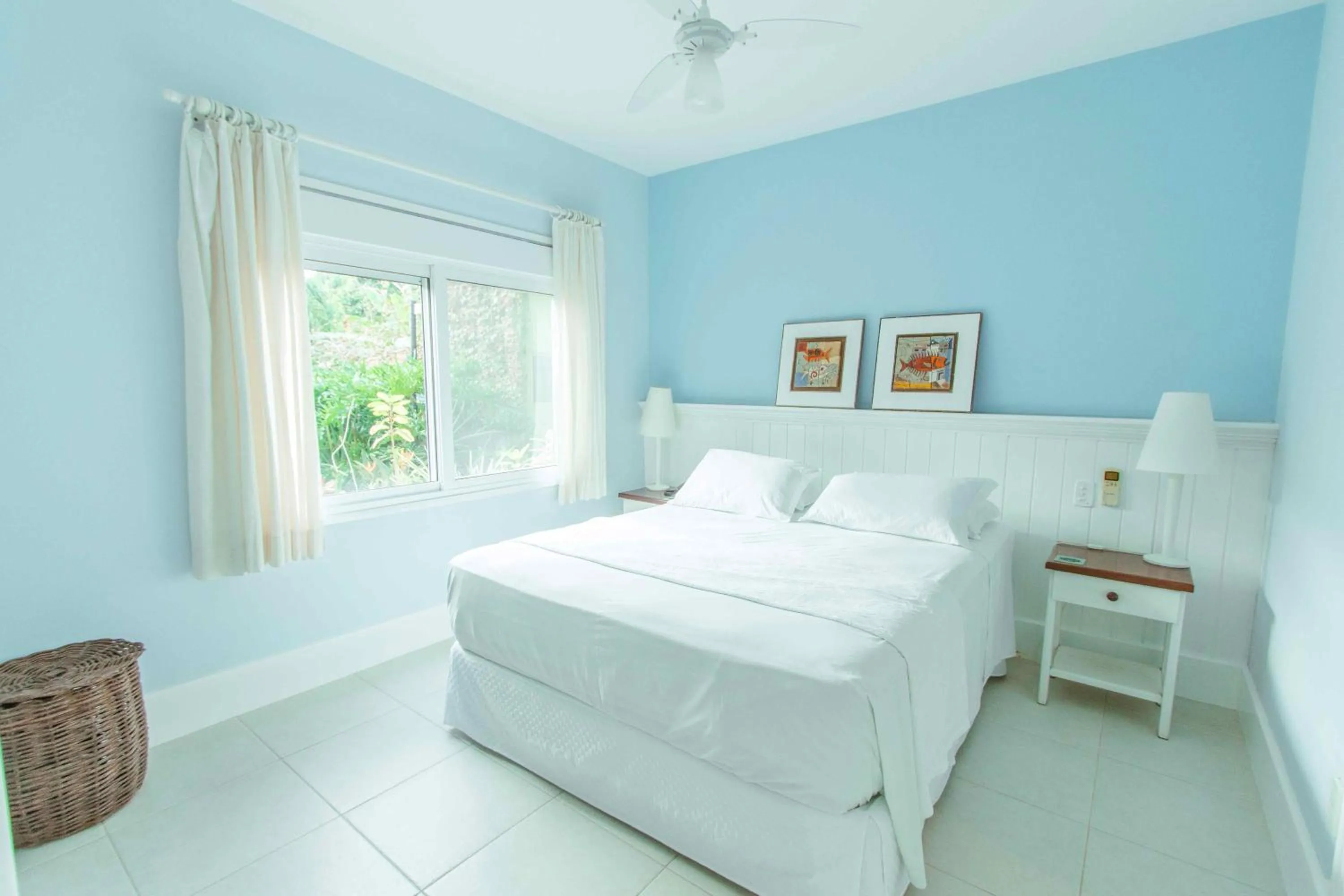 Bed in Pousada Vila do Bosque