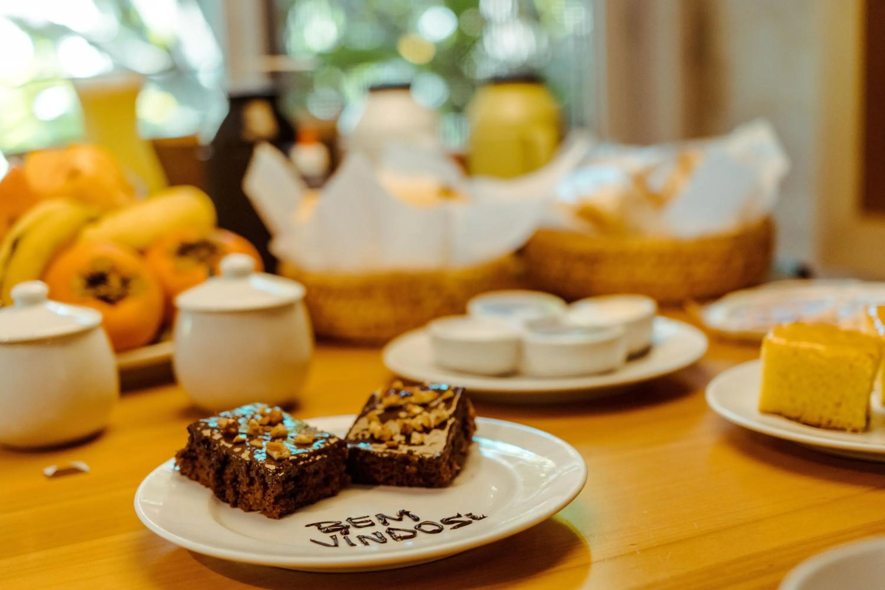 Breakfast in Pousada Vila do Bosque