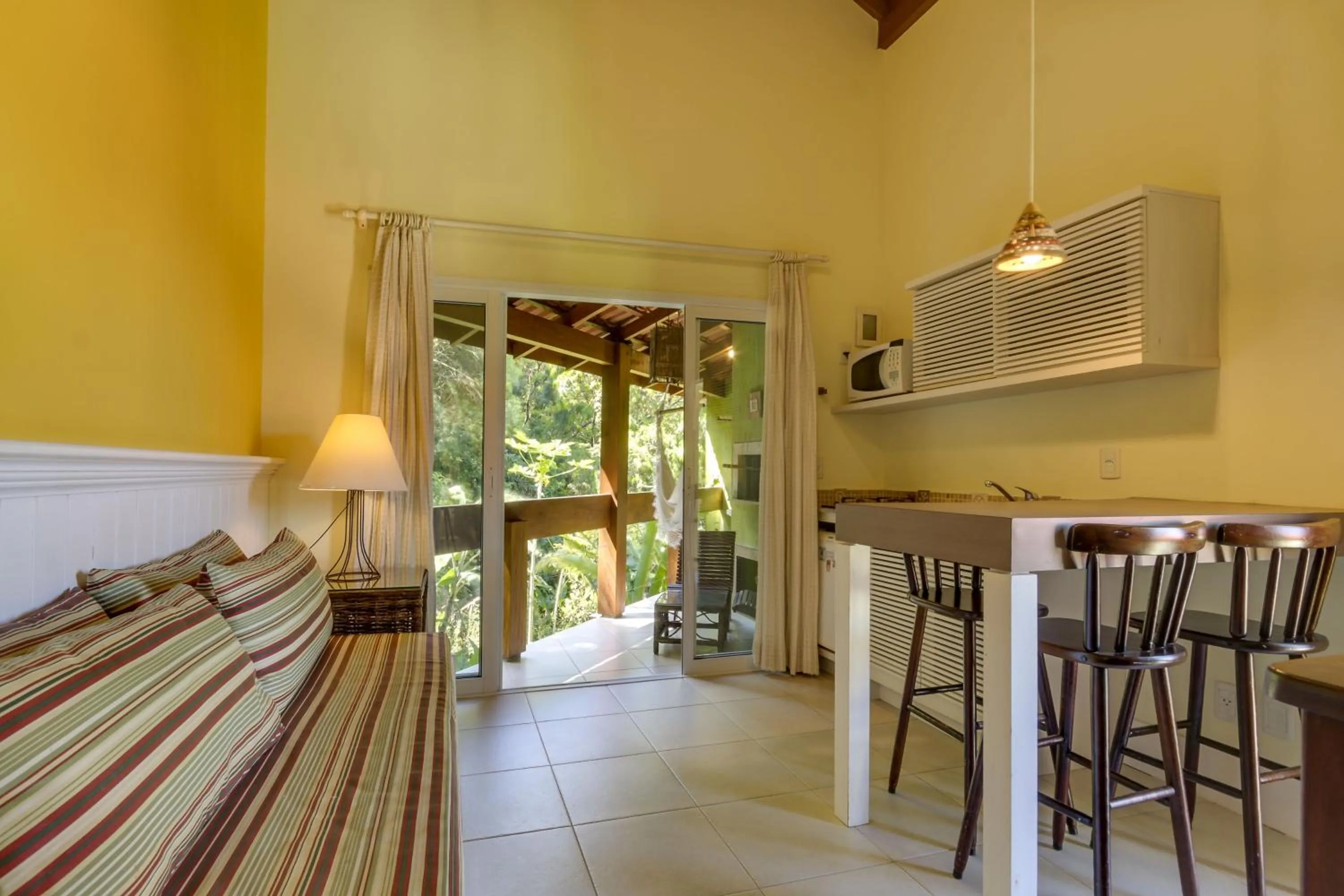 Bed in Pousada Vila do Bosque