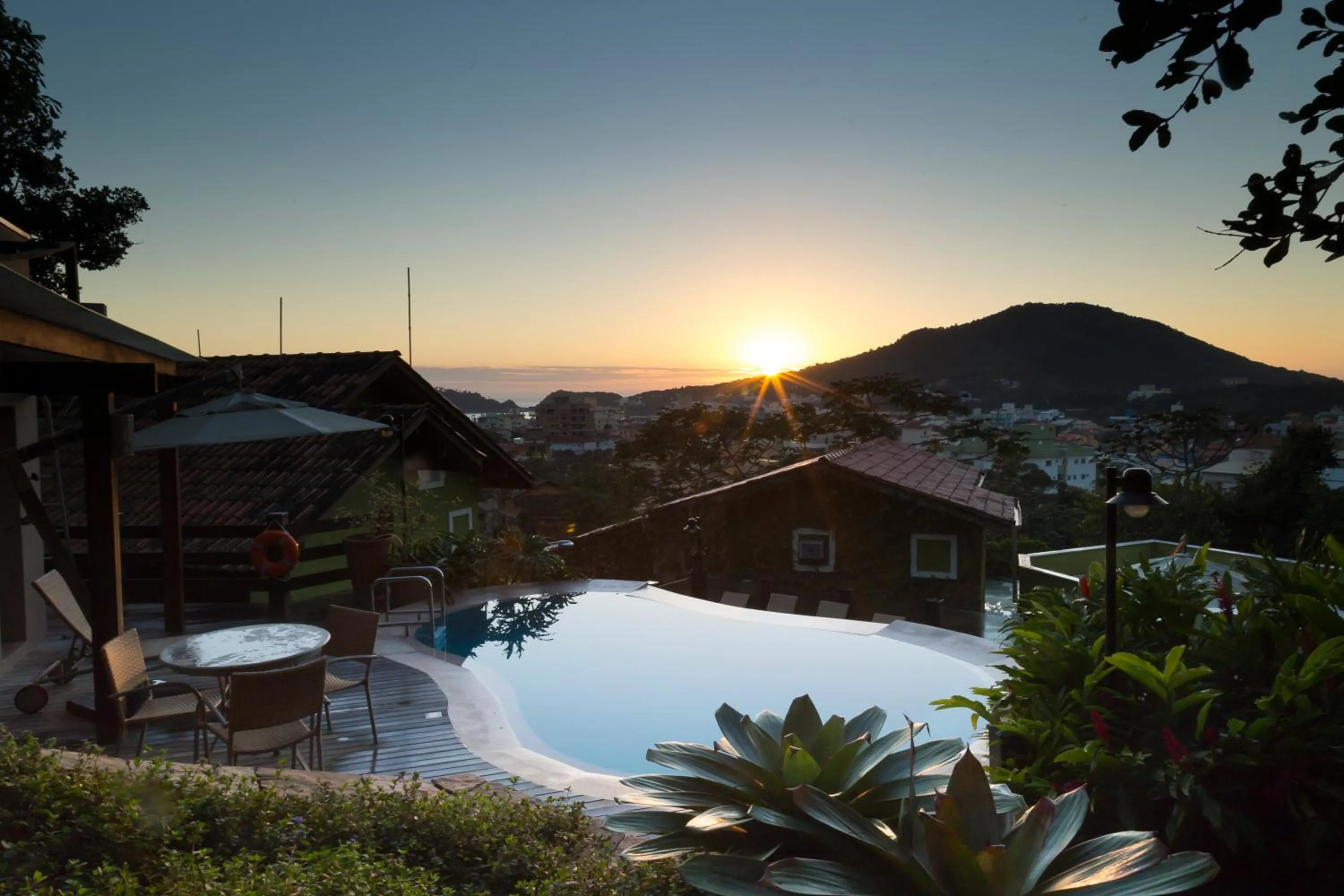 Swimming pool in Pousada Vila do Bosque