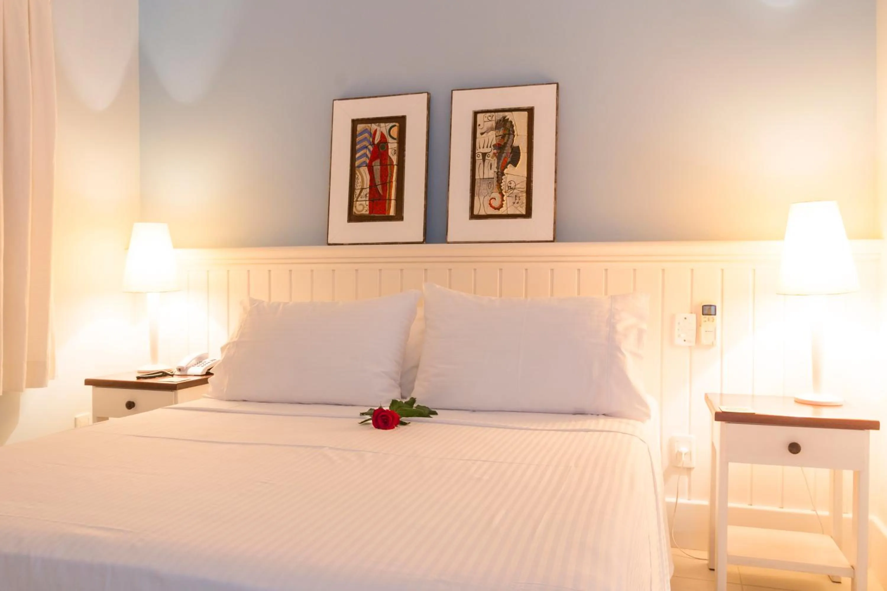 Decorative detail, Bed in Pousada Vila do Bosque