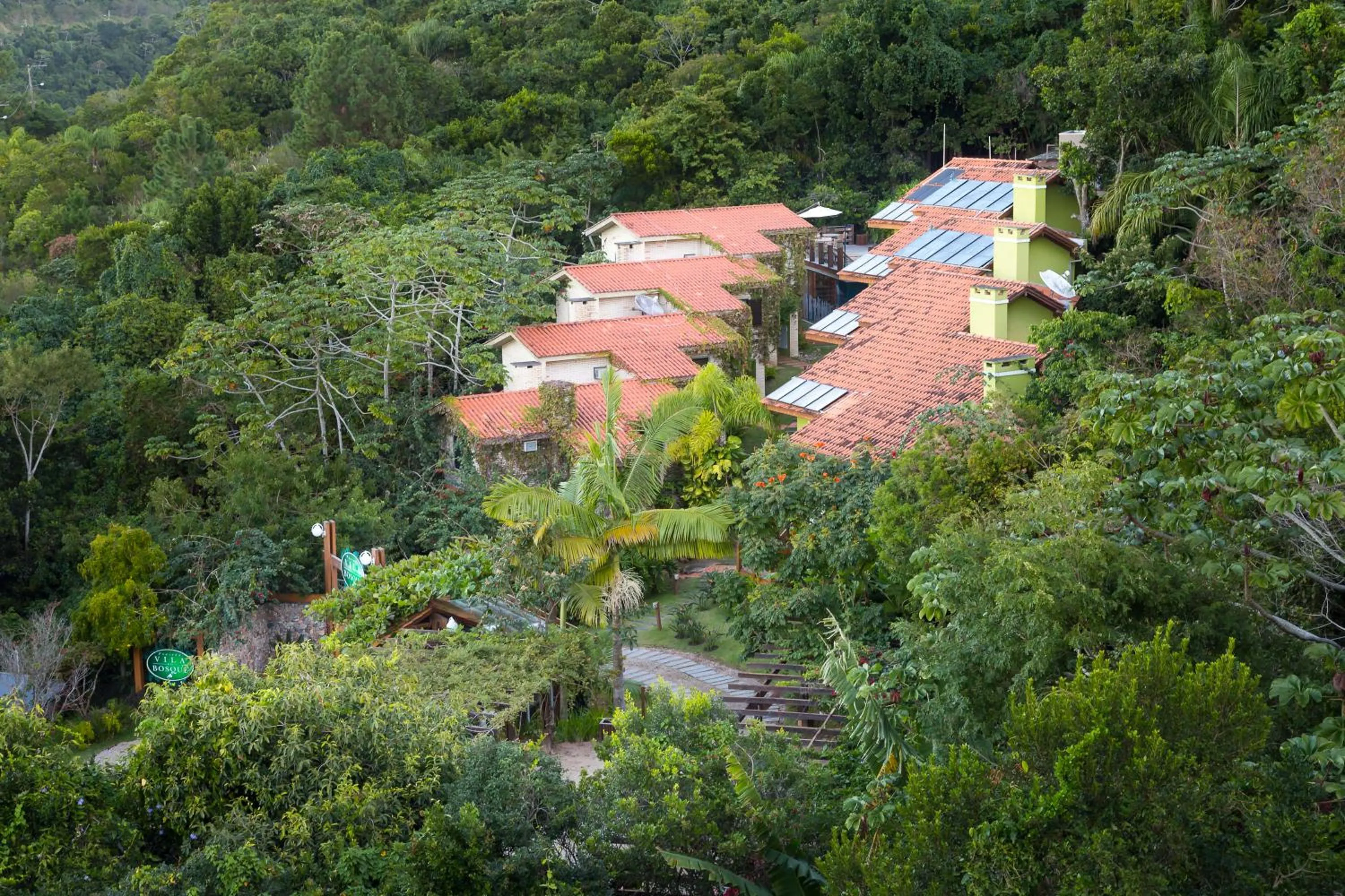 Property building in Pousada Vila do Bosque