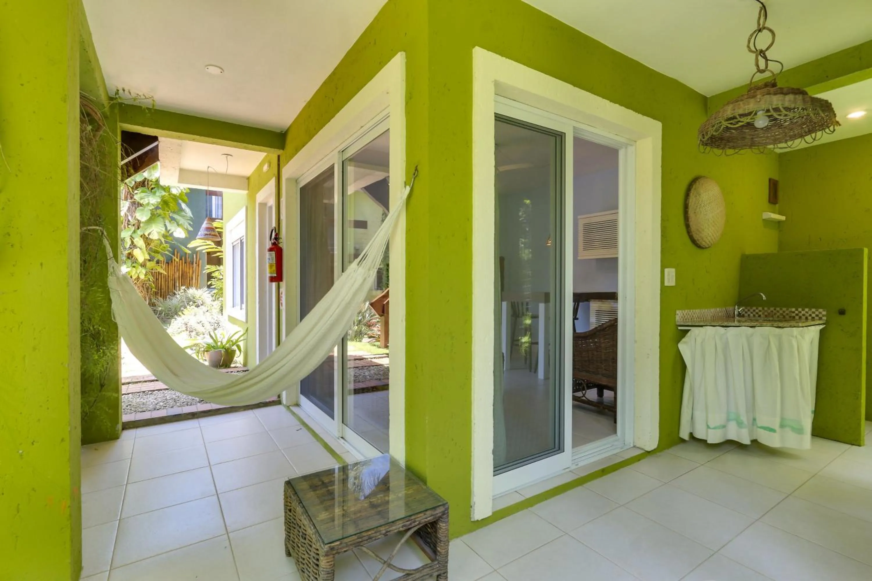 Patio in Pousada Vila do Bosque