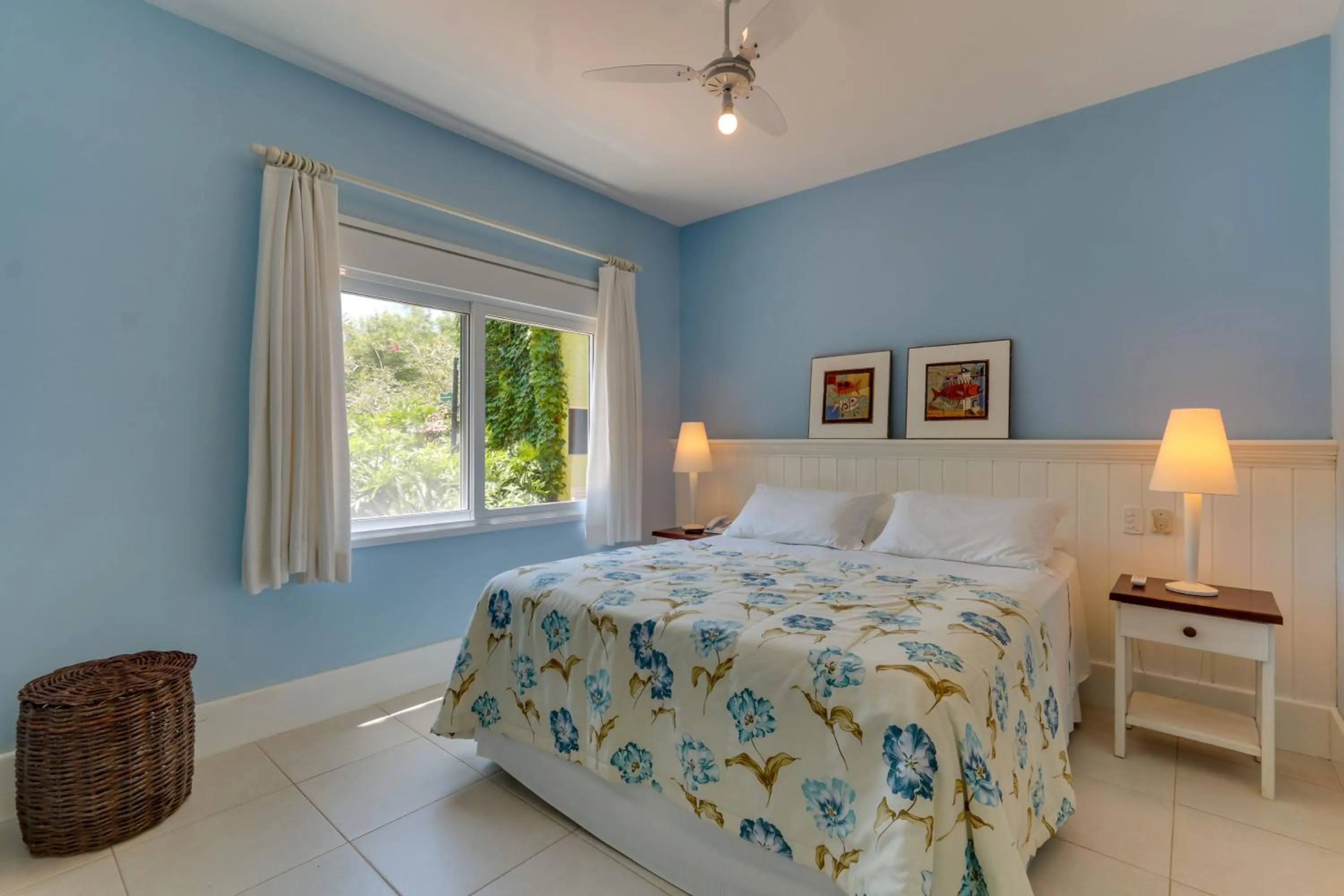 Bed in Pousada Vila do Bosque