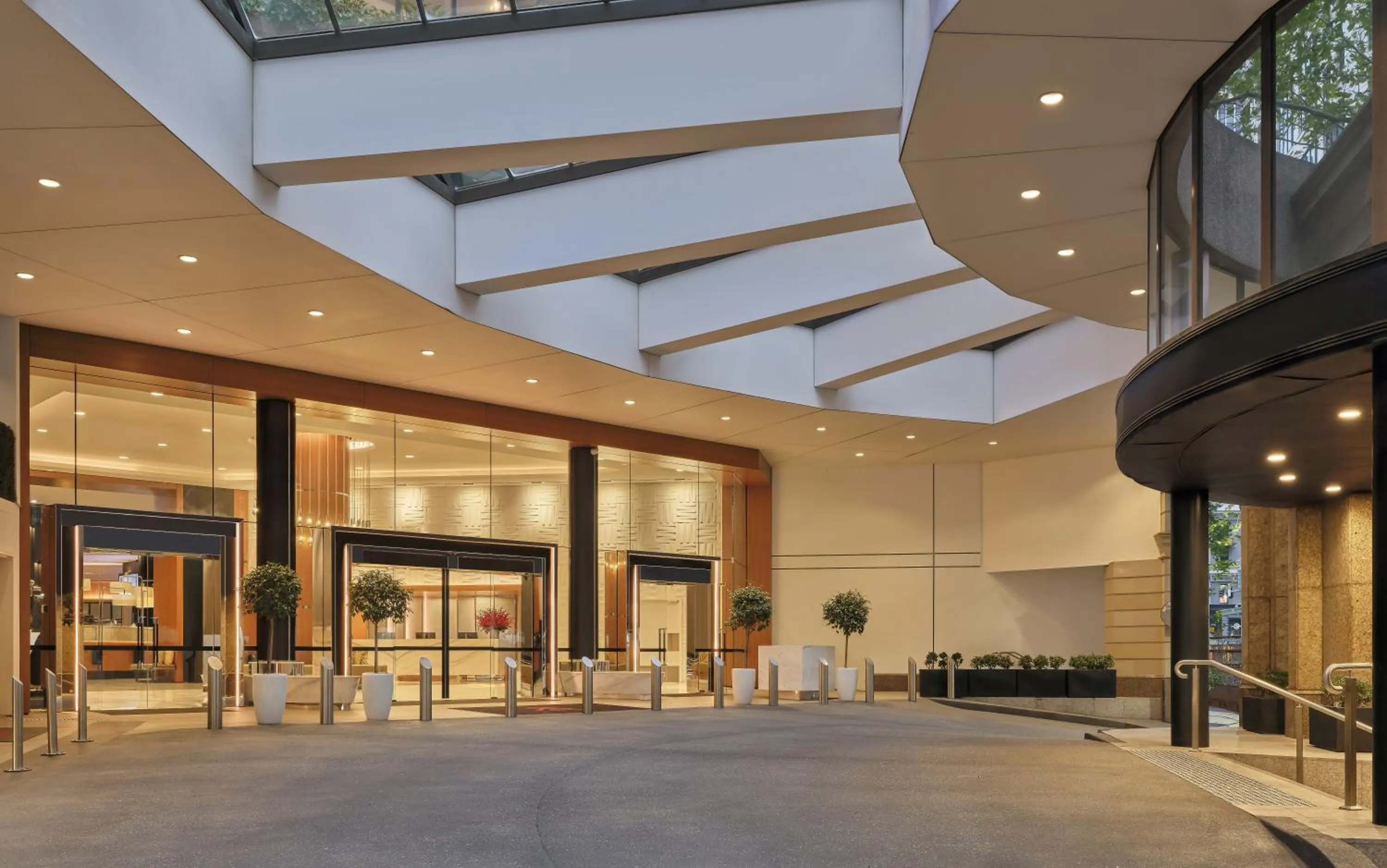 Facade/entrance in Sydney Harbour Marriott Hotel at Circular Quay