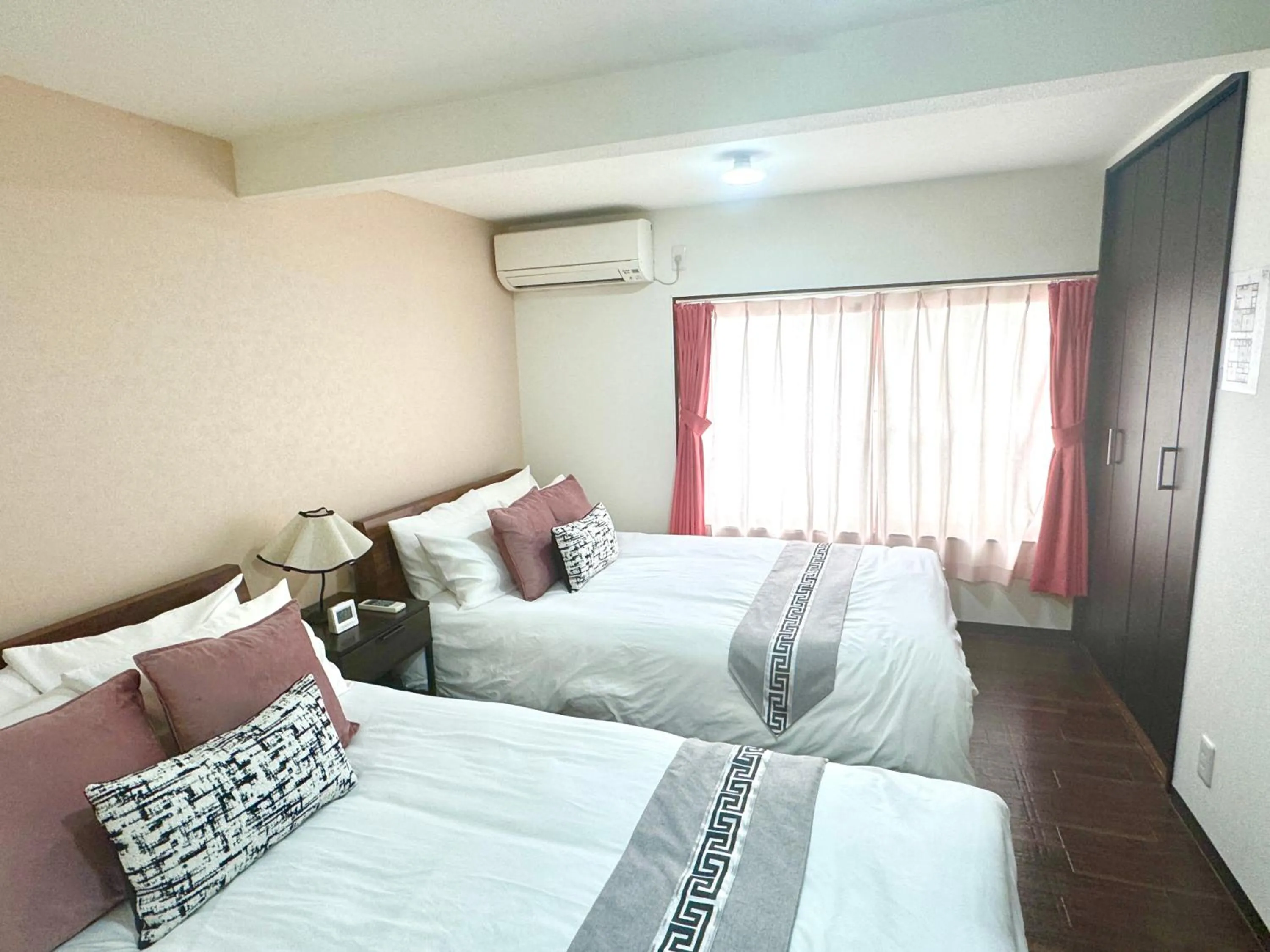 Bed in miel Hanazono -vacation rental-