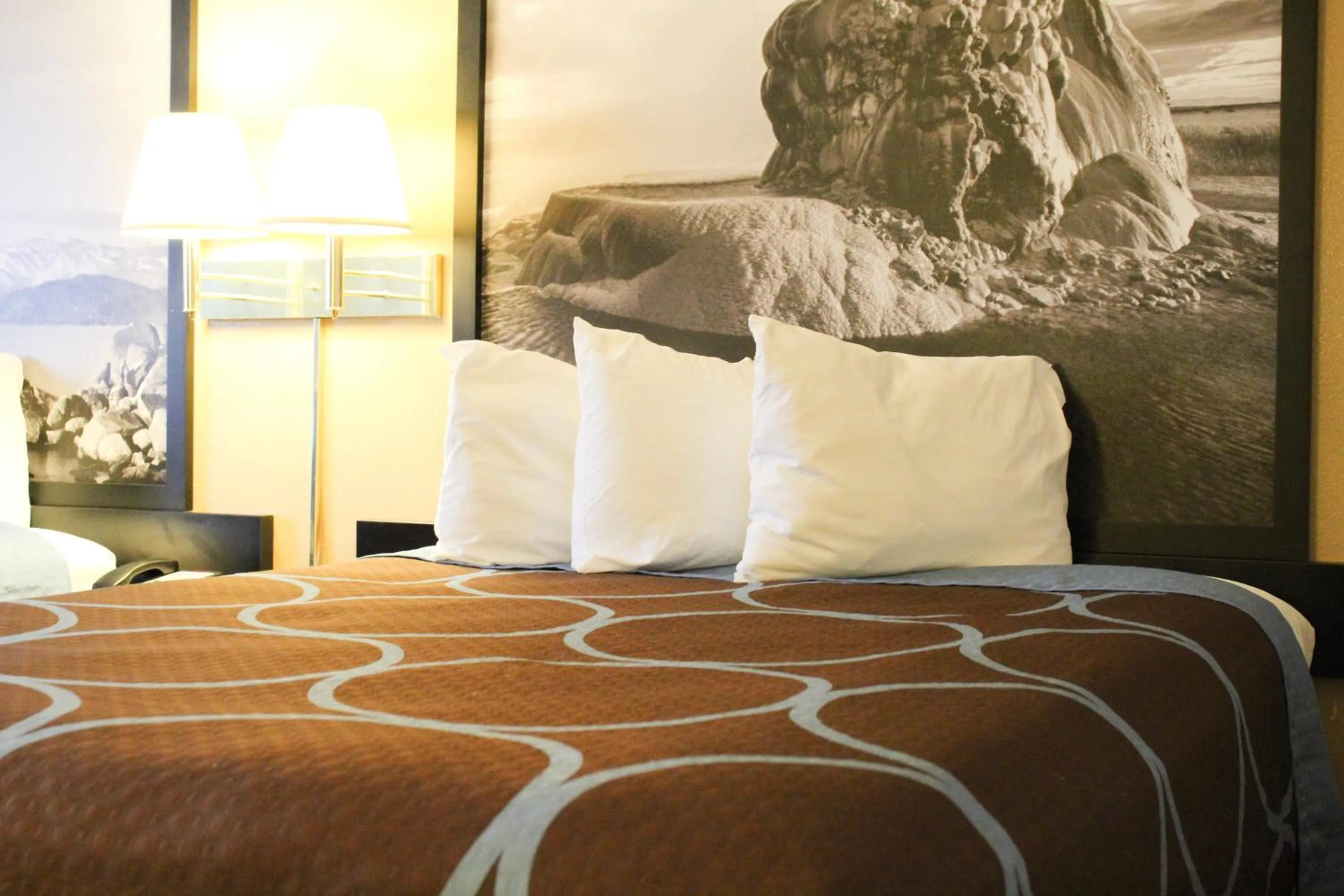 Bed in Super 8 by Wyndham Carson City Lake Tahoe