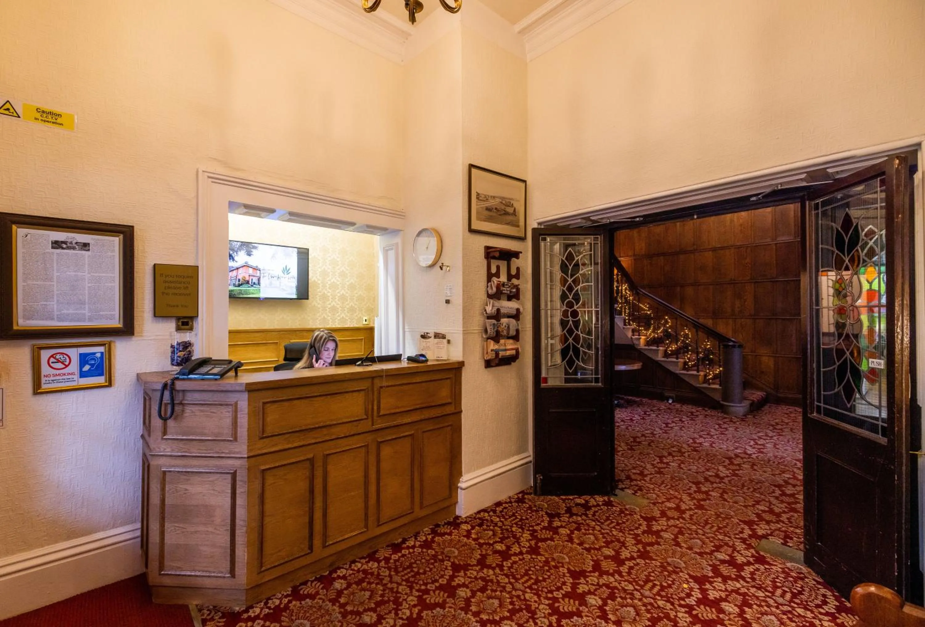 Lobby or reception in The Upper House
