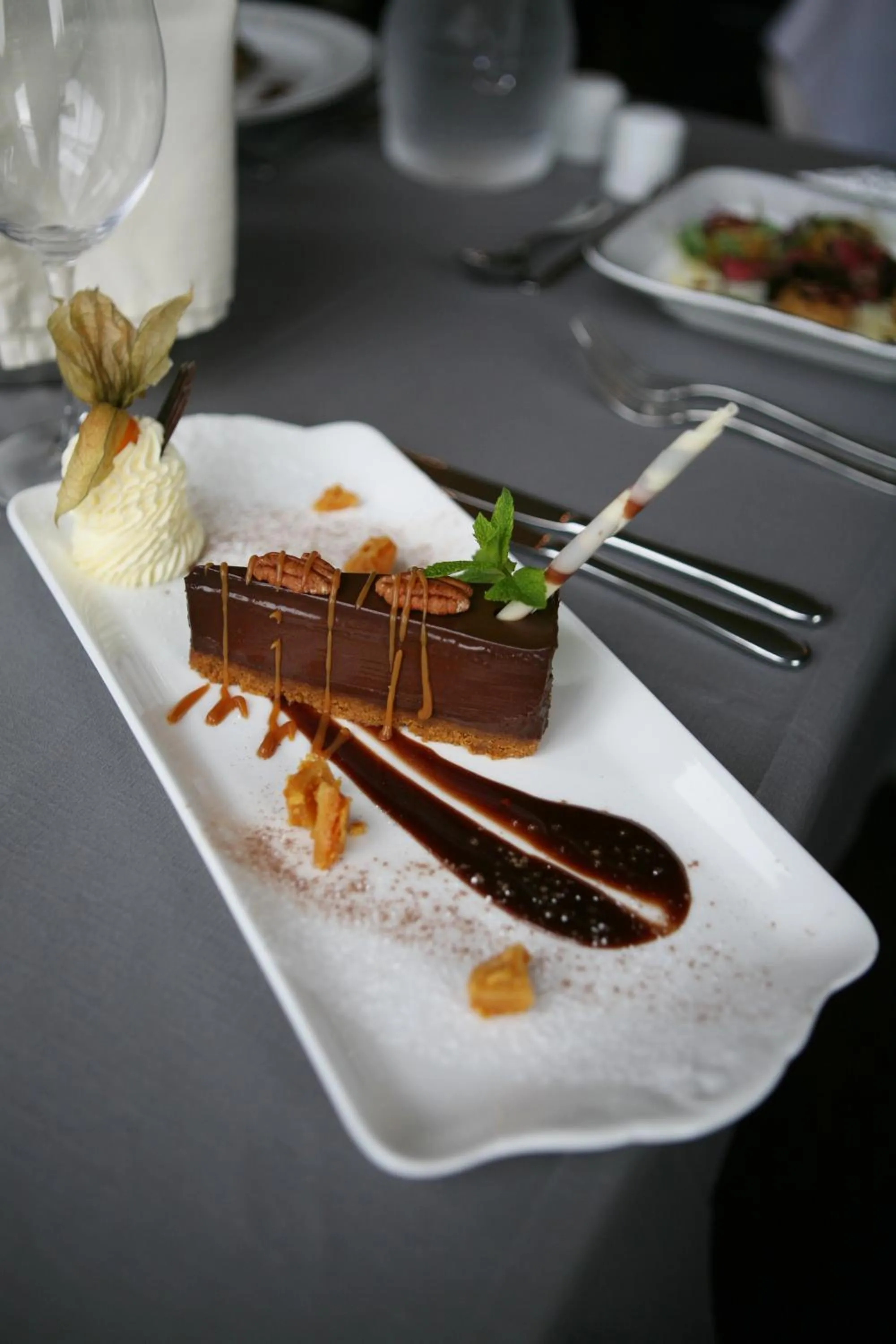 Food close-up in The Upper House