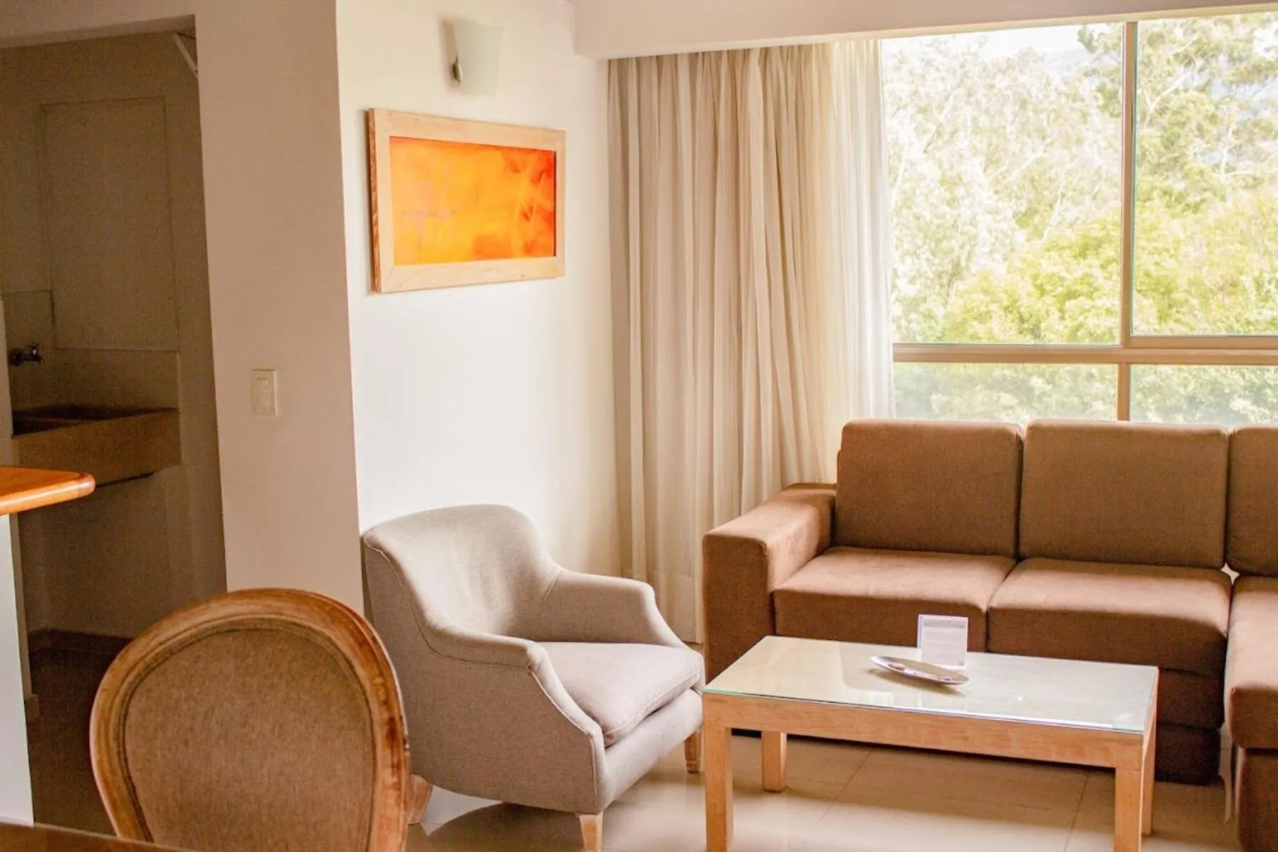 Living room in Portal del Rodeo ApartaHotel - Arkadia Mall