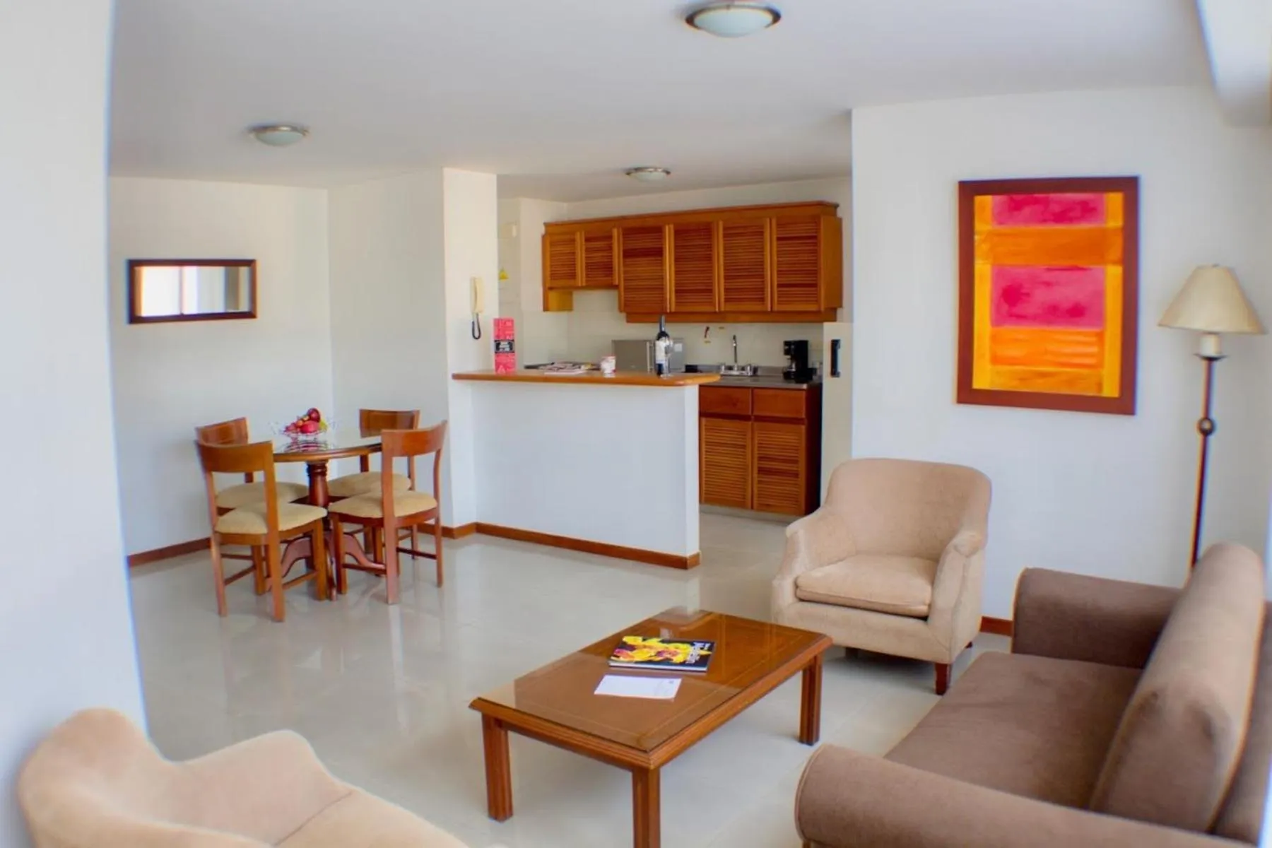 Living room in Portal del Rodeo ApartaHotel - Arkadia Mall