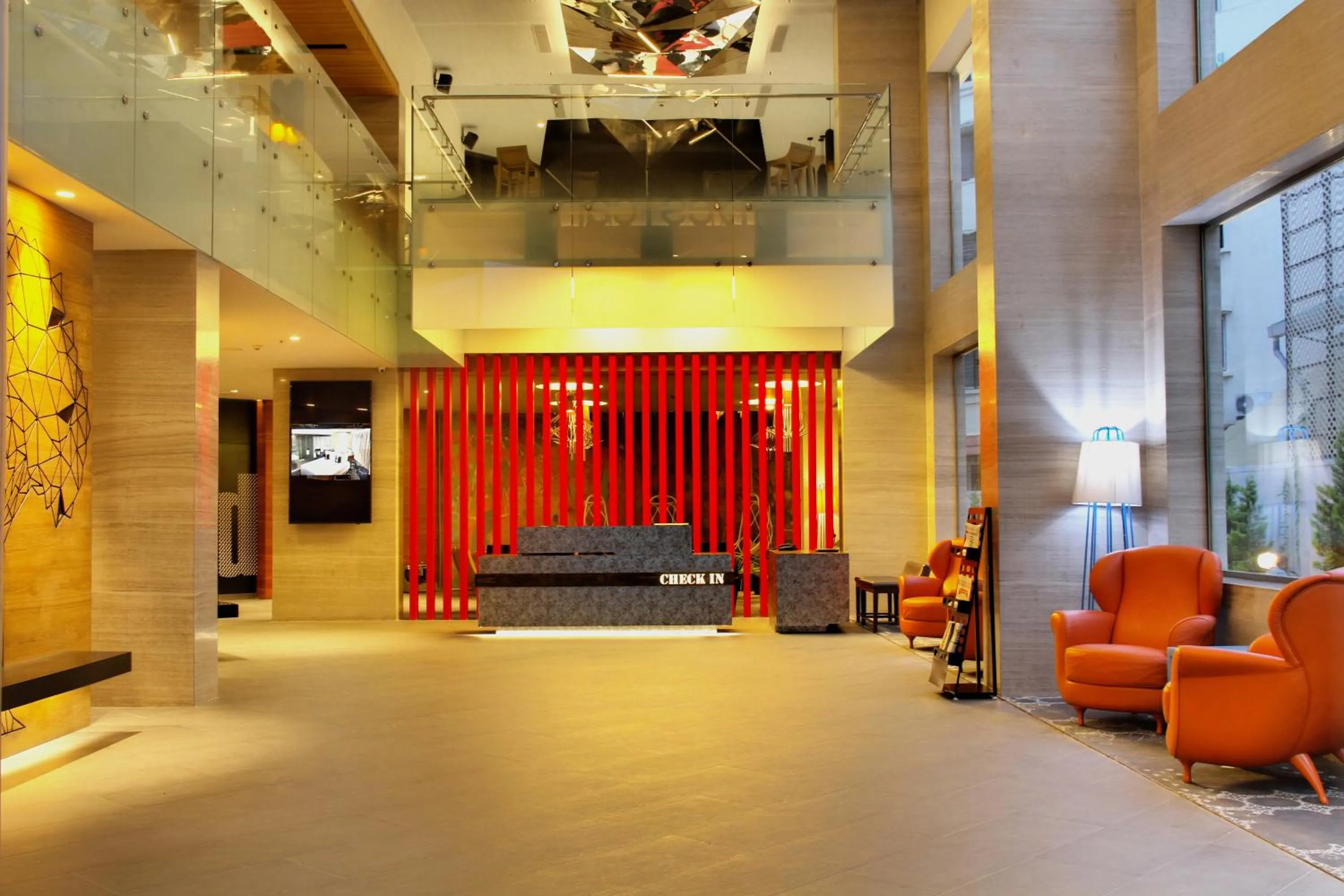 Lobby or reception in Radisson Bengaluru City Center