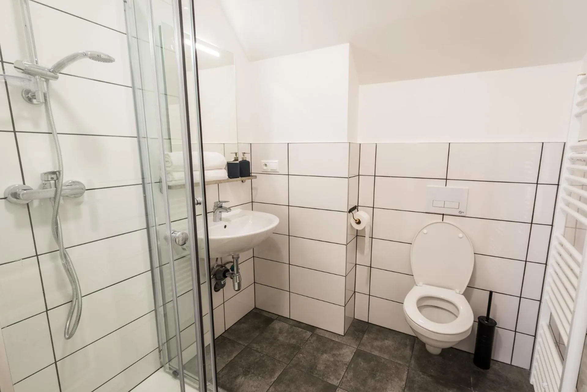 Bathroom in Apart-Hostel ZERO