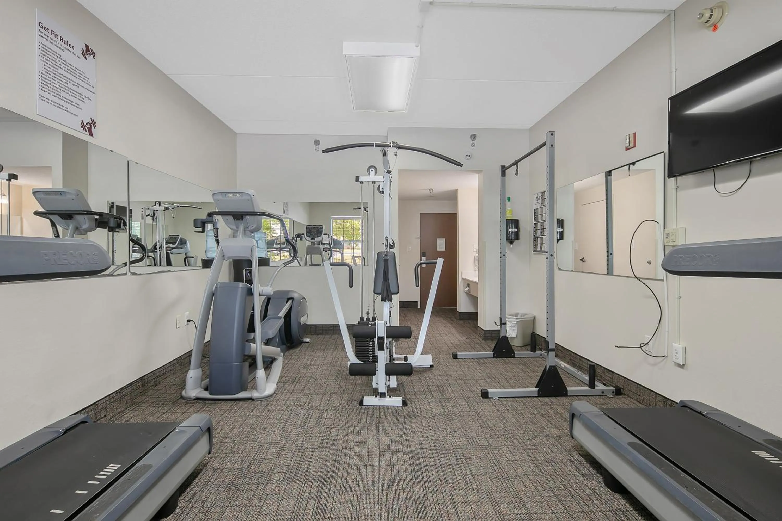 Fitness centre/facilities in The Landmark Inn