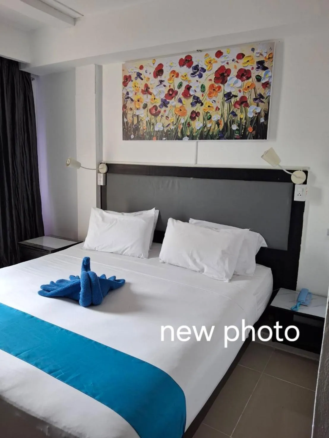 Bed in Boomerang Inn