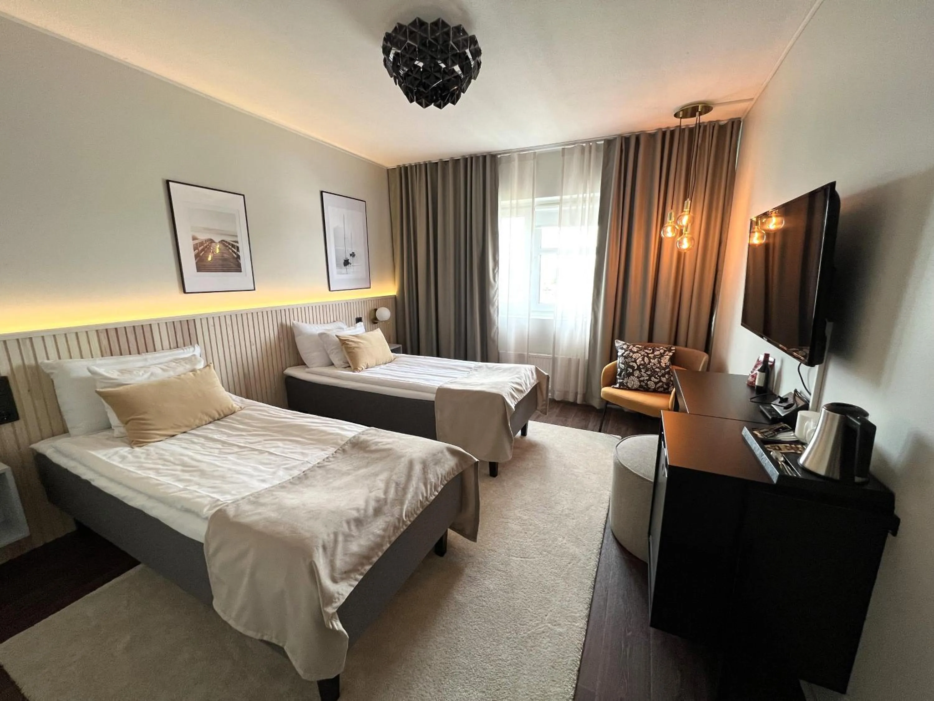 Bed in Finlandia Hotel Aquarius