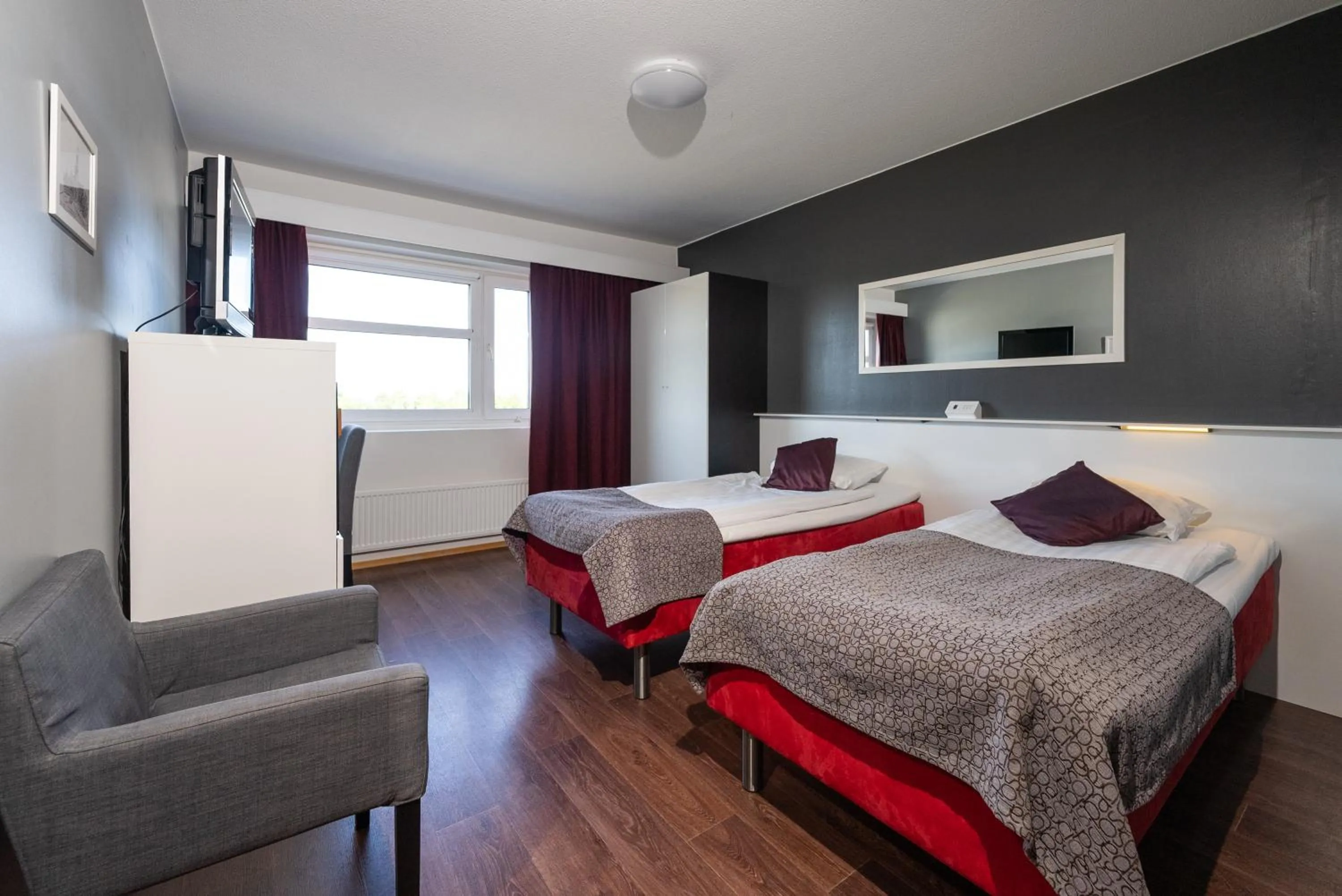 Bed in Finlandia Hotel Aquarius