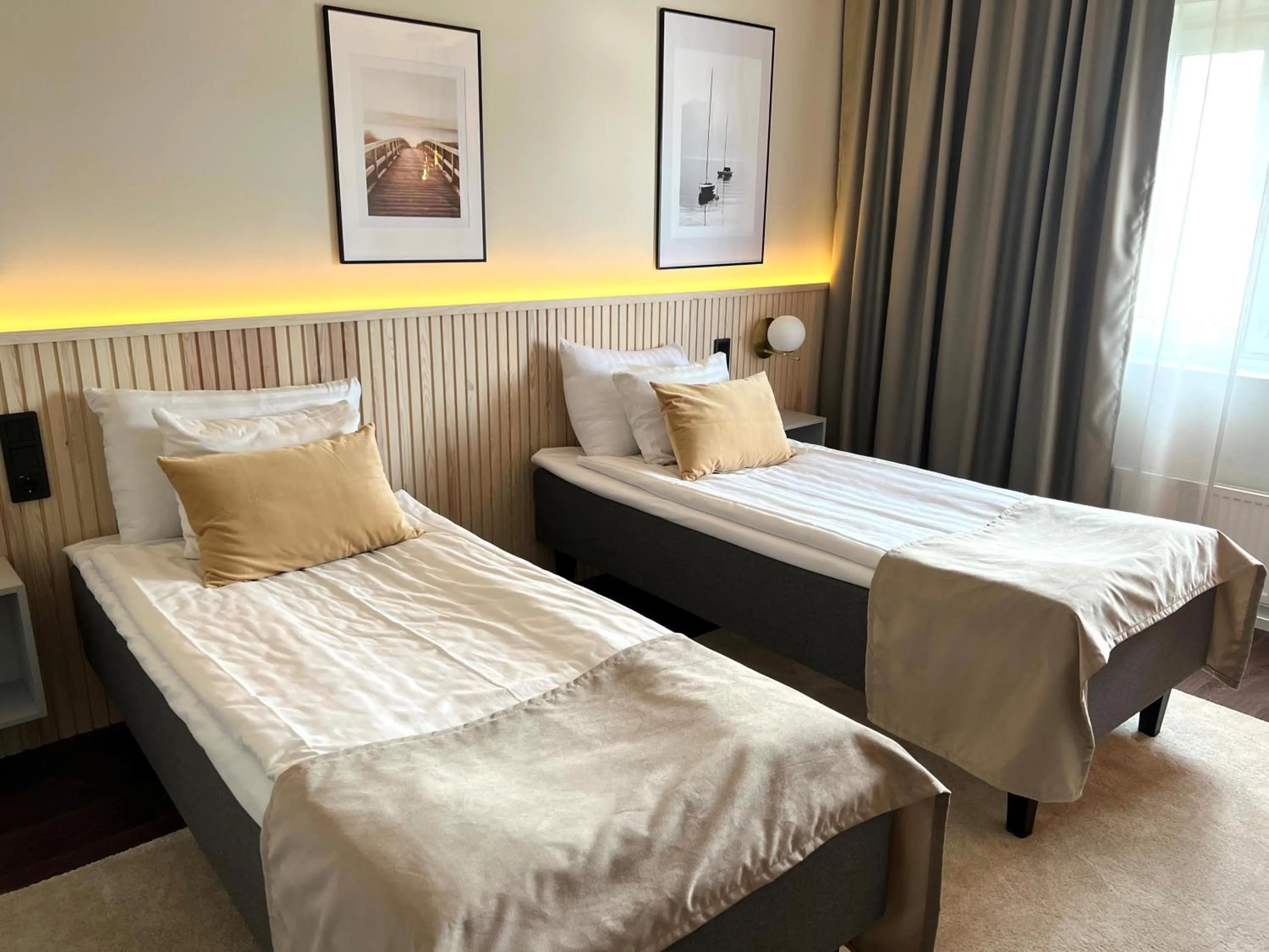 Bed in Finlandia Hotel Aquarius