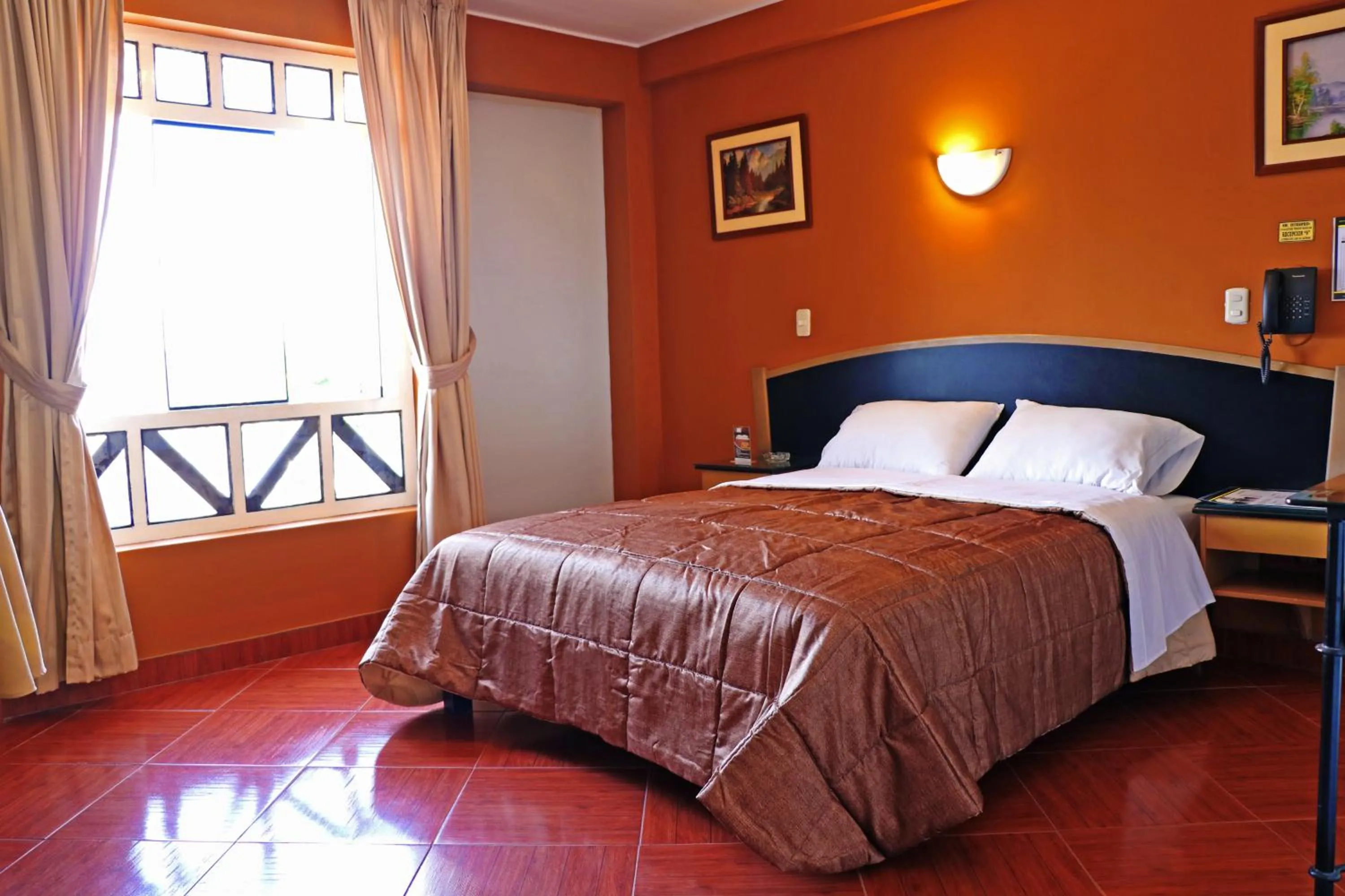 Bed in Hotel Bohemia