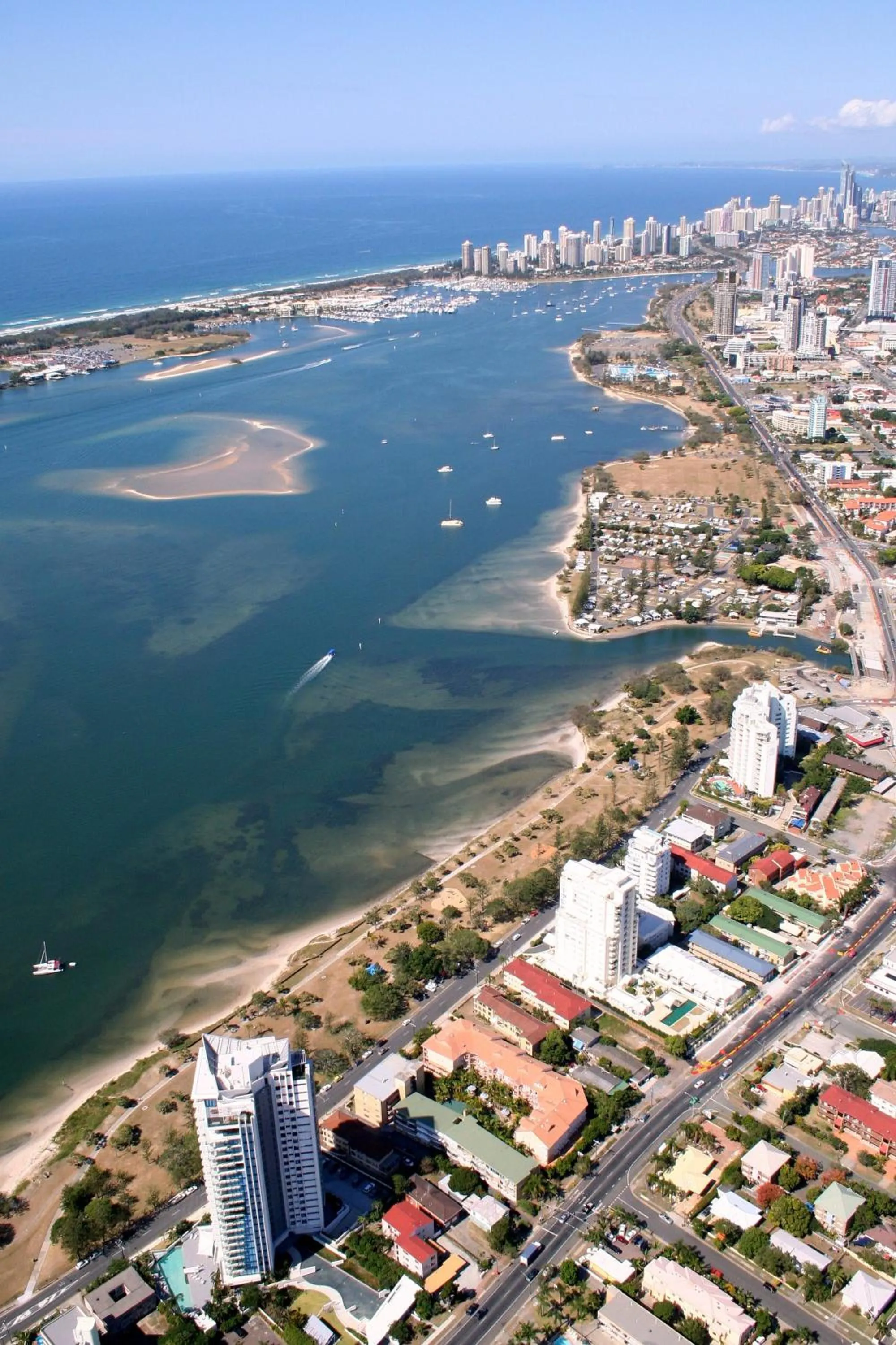 Natural landscape in Blue Waters Apartments