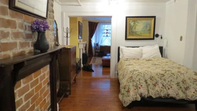 Bed in The Roses Heritage Inn