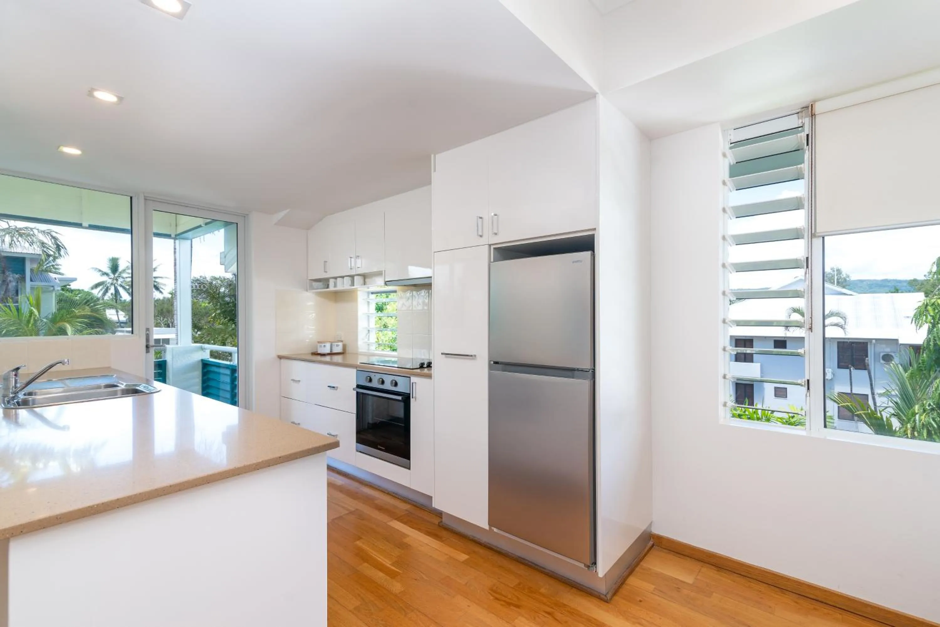 Kitchen or kitchenette in Verandahs Boutique Apartments