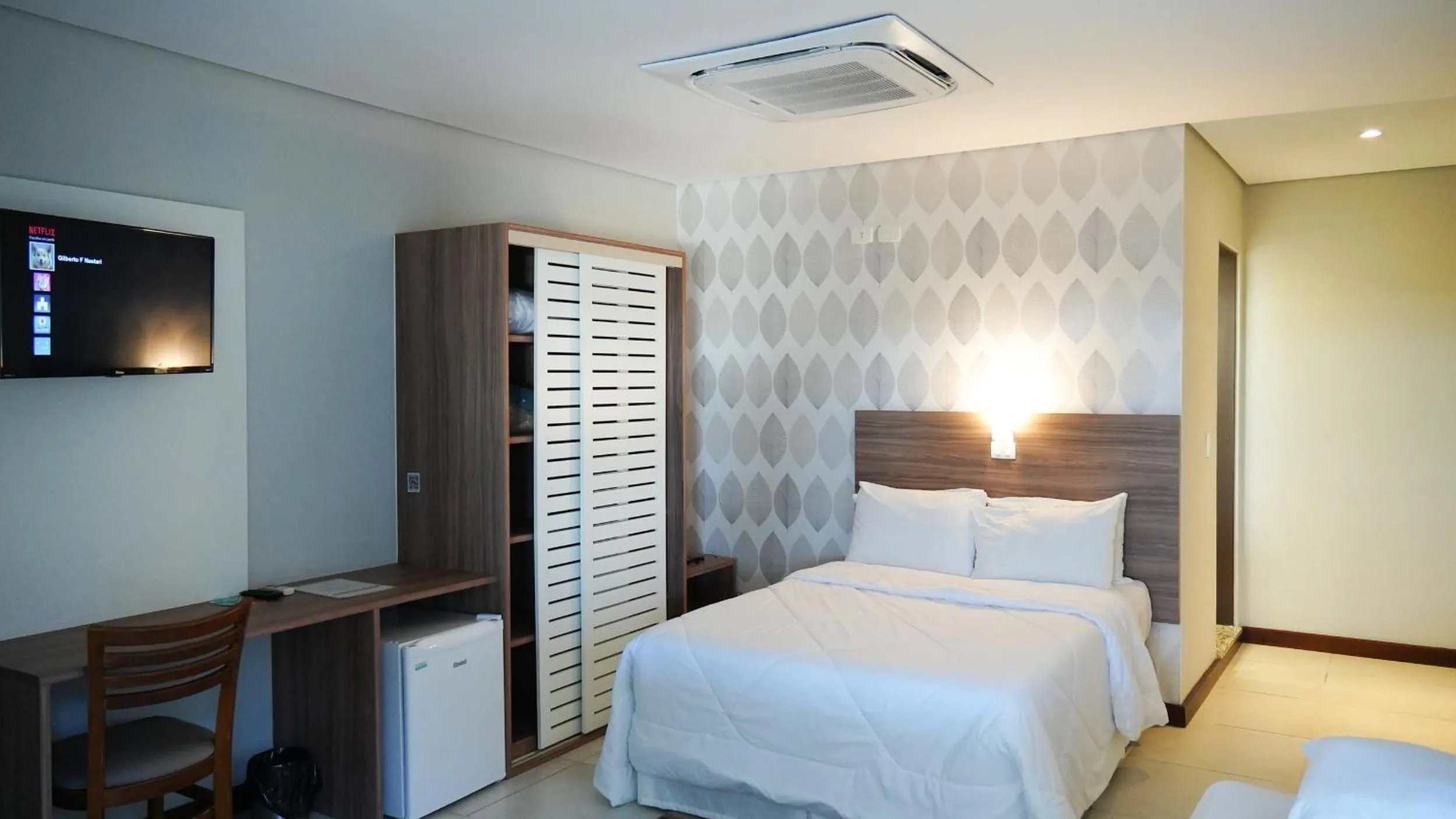 Bed in Hotel Costa Norte Massaguaçu