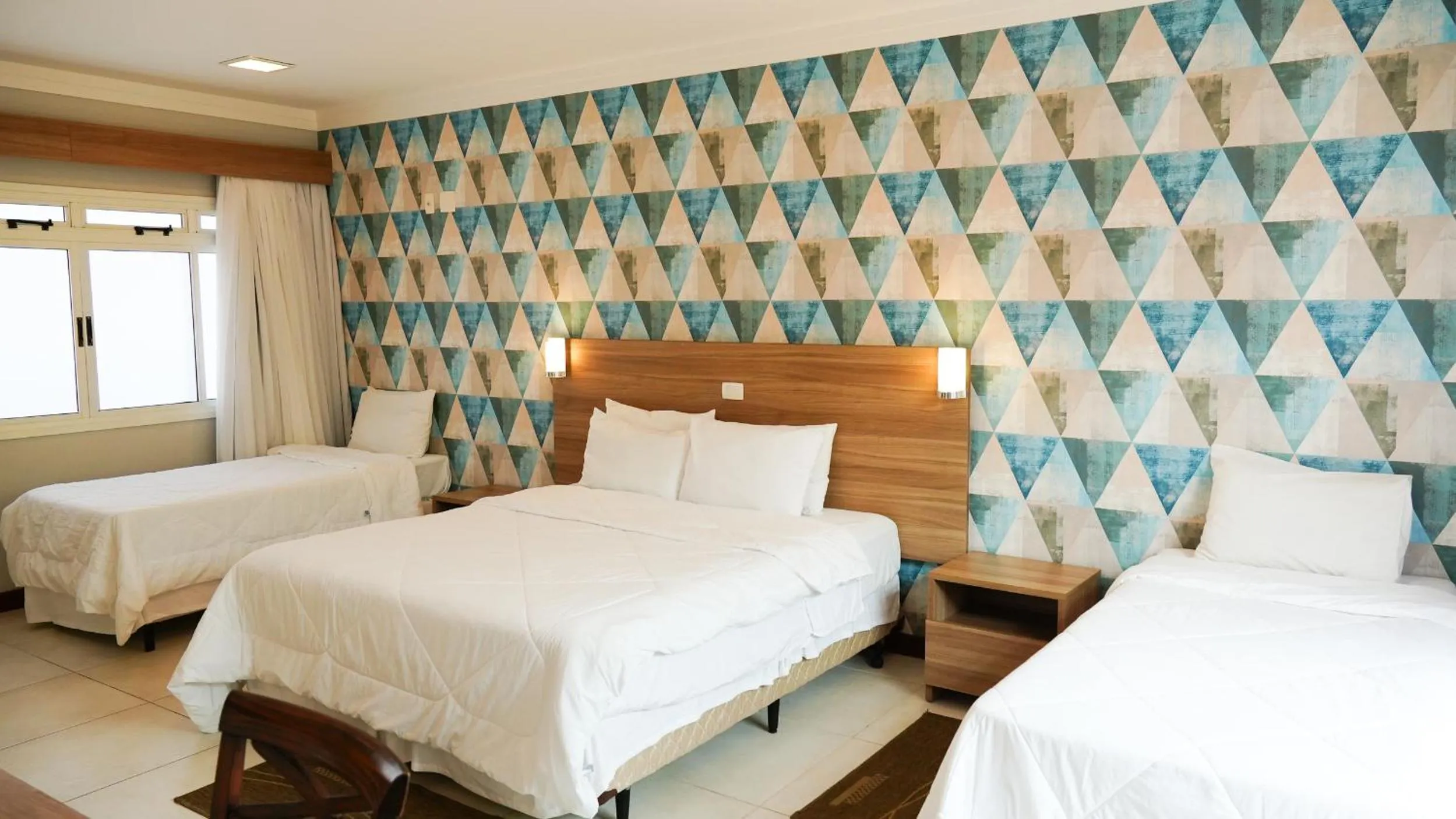 Bed in Hotel Costa Norte Massaguaçu