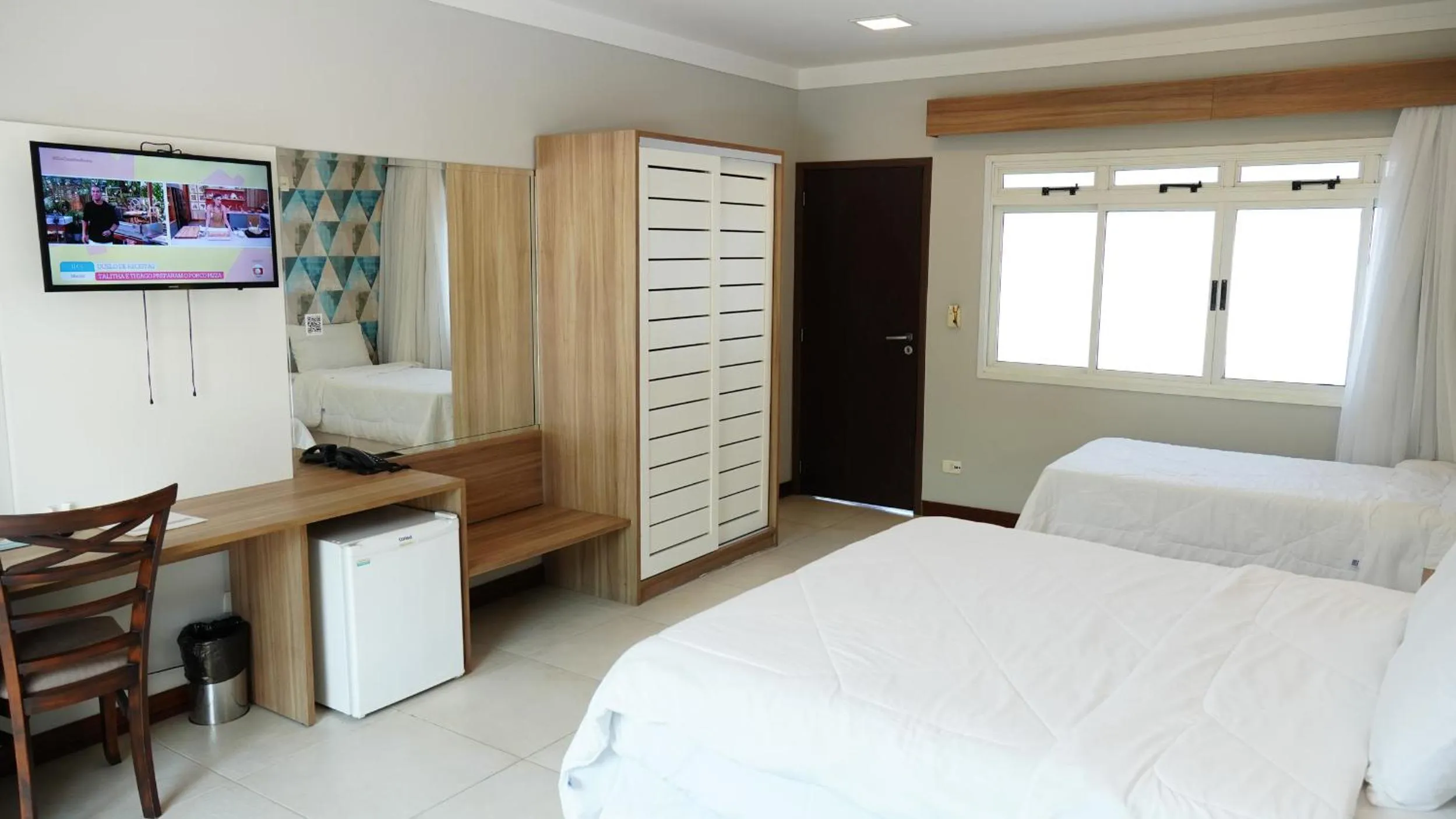 Bed in Hotel Costa Norte Massaguaçu