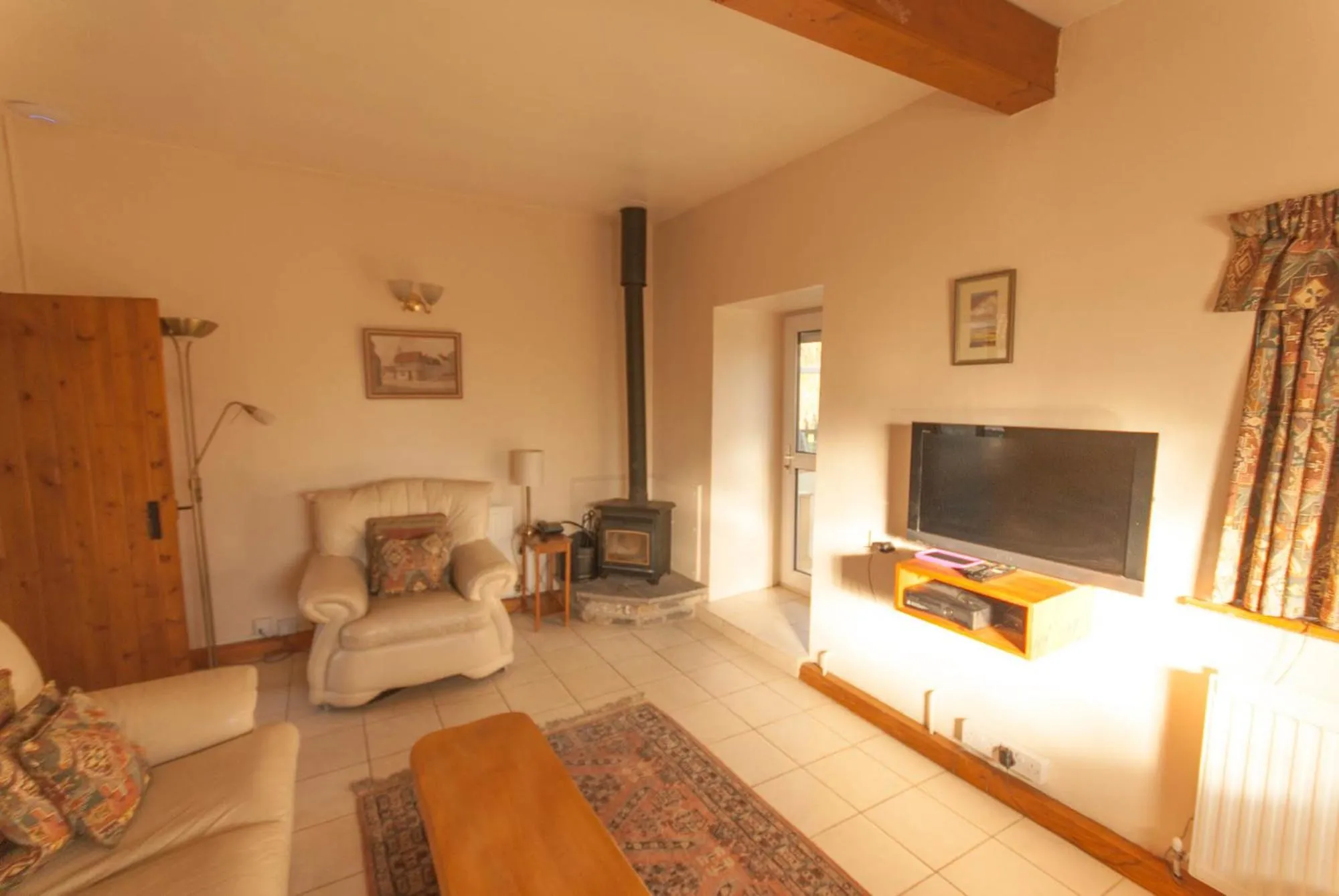 Living room in Greyfield Farm Cottages