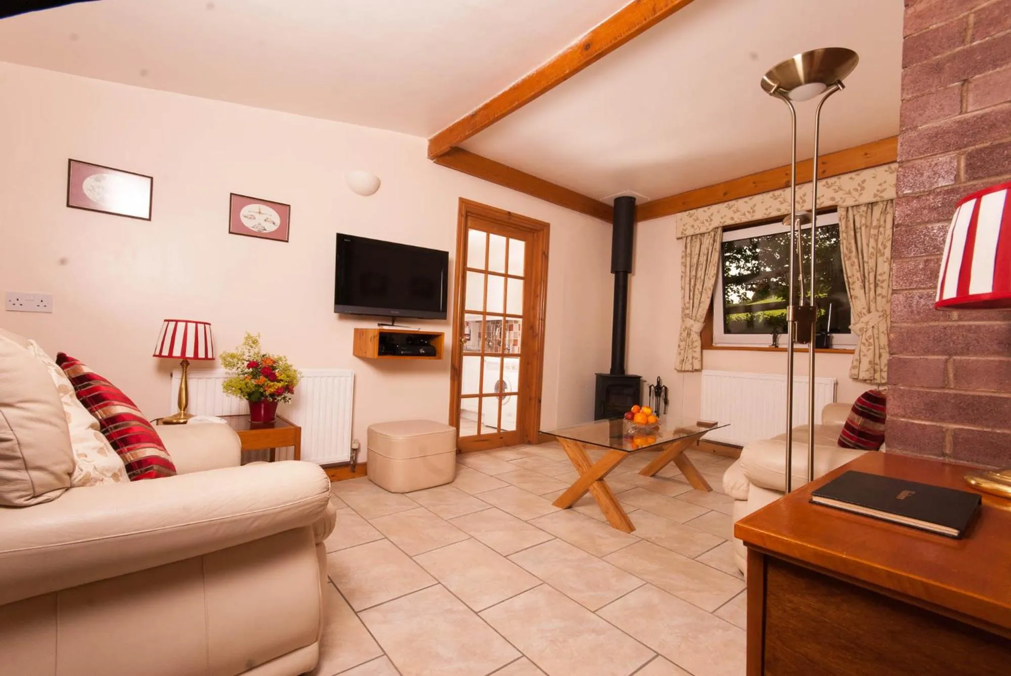Living room in Greyfield Farm Cottages