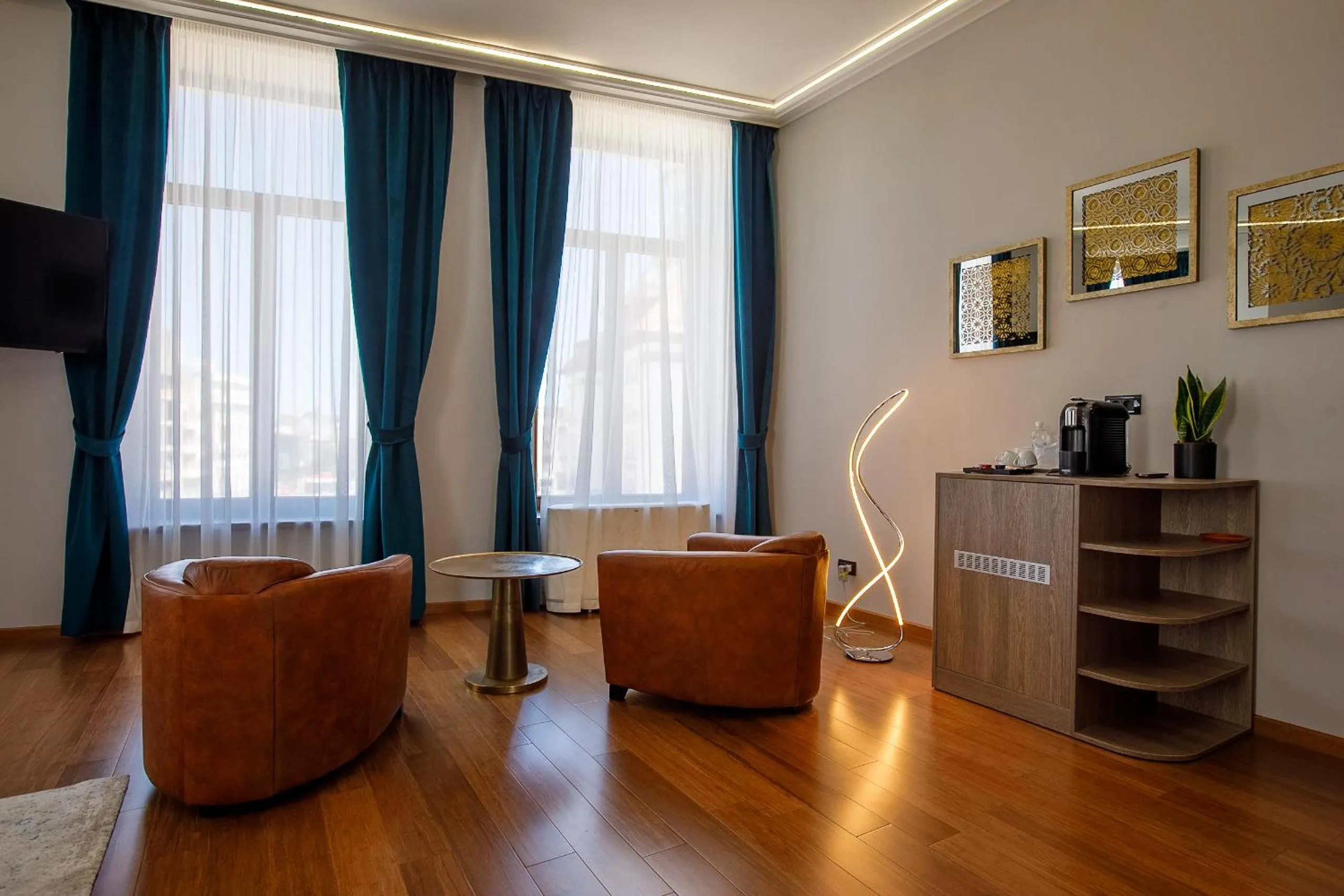 Living room in Casa Hrisicos