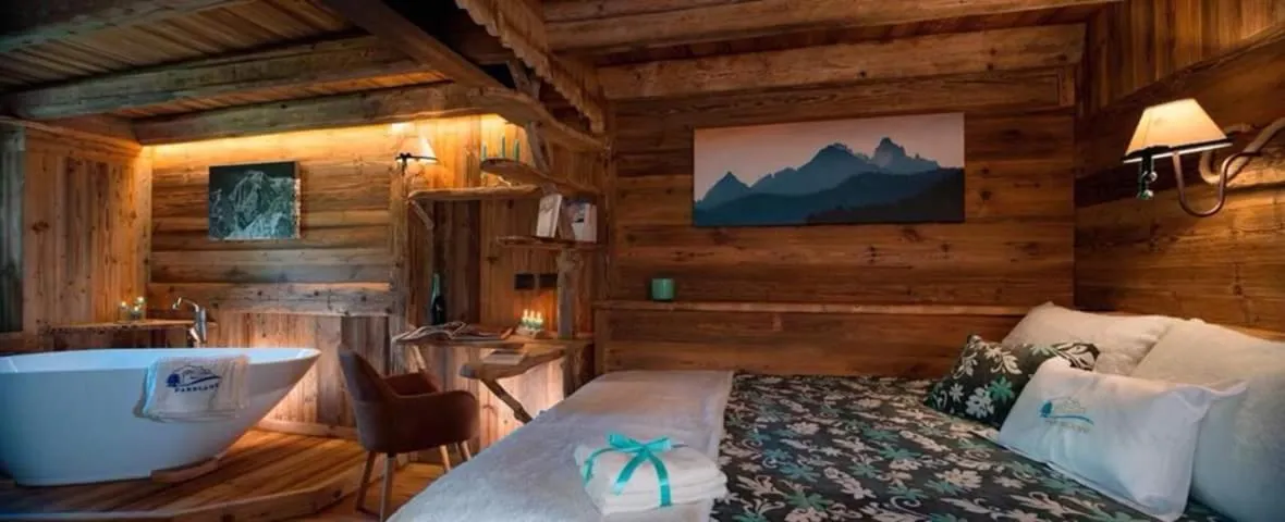 Bed in Bed & Breakfast Anisor - Parblanc