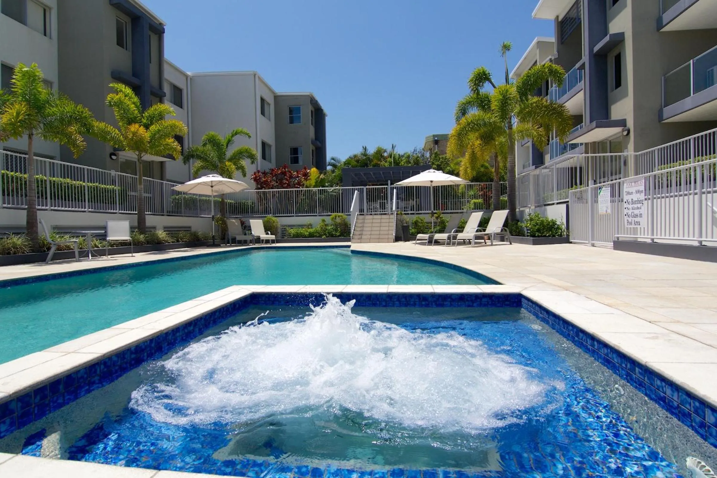 Property building in Splendido Resort Apartments