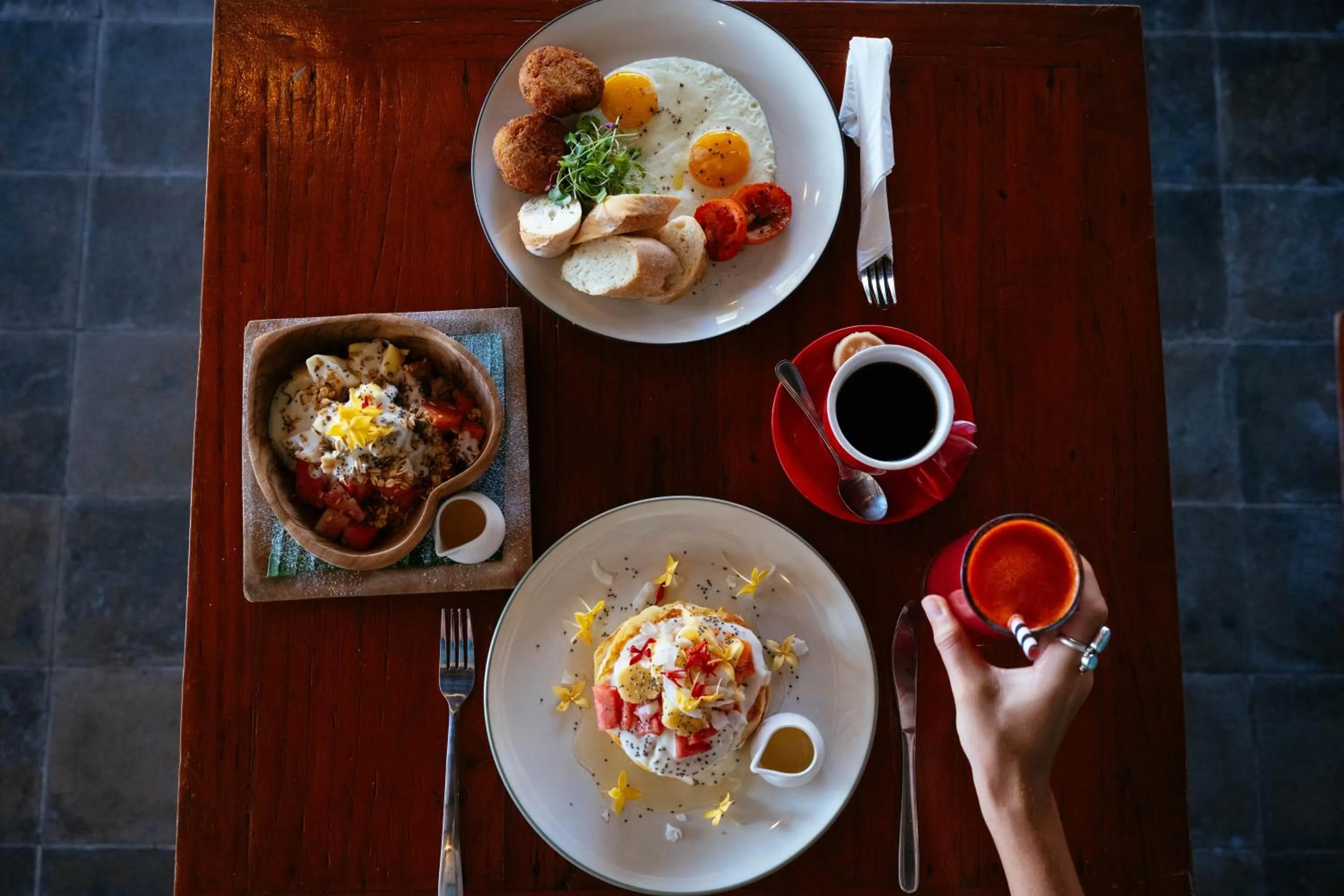 Restaurant/places to eat in Bale Sampan Boutique Bungalows