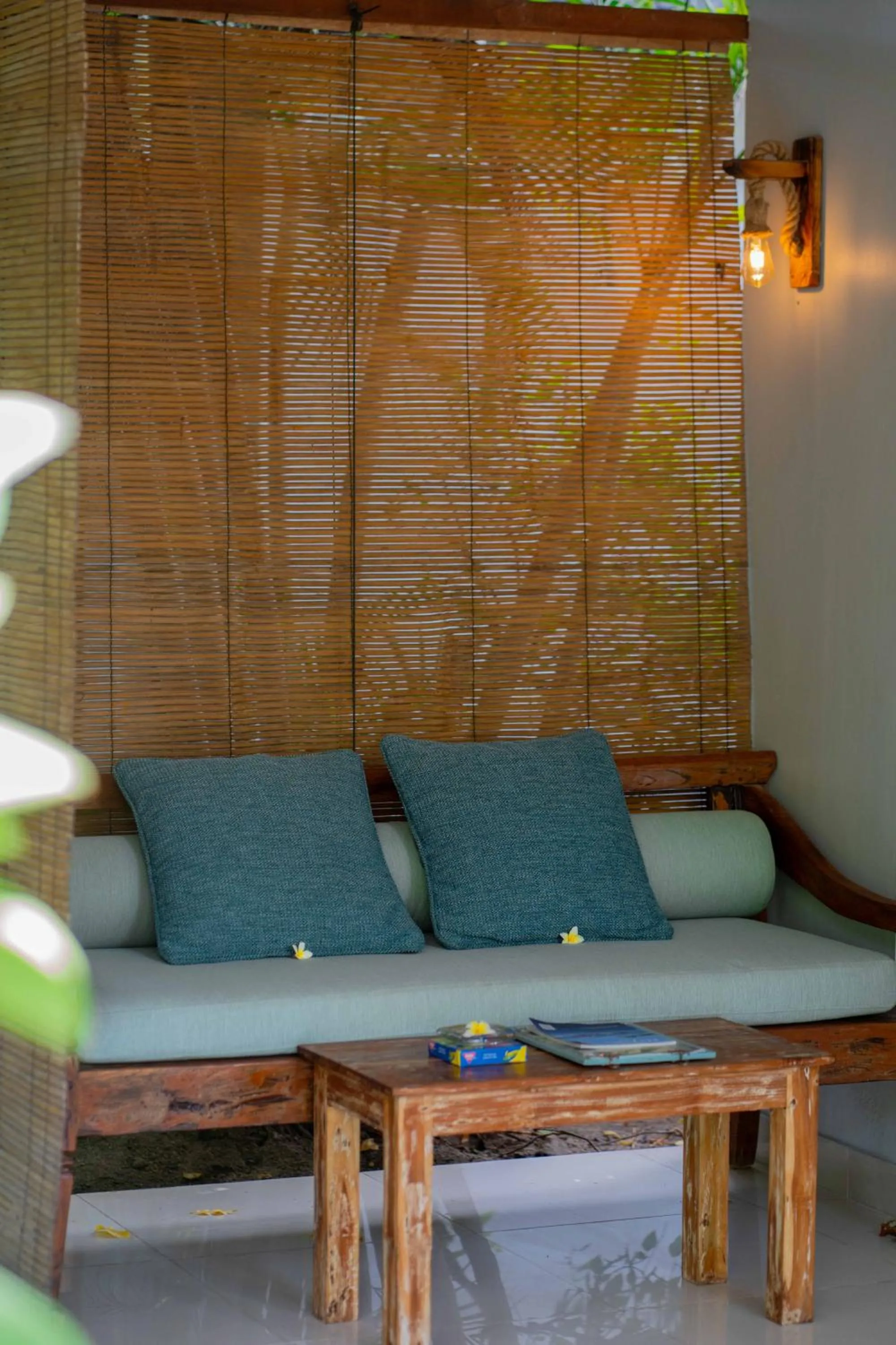 Balcony/Terrace in Bale Sampan Boutique Bungalows