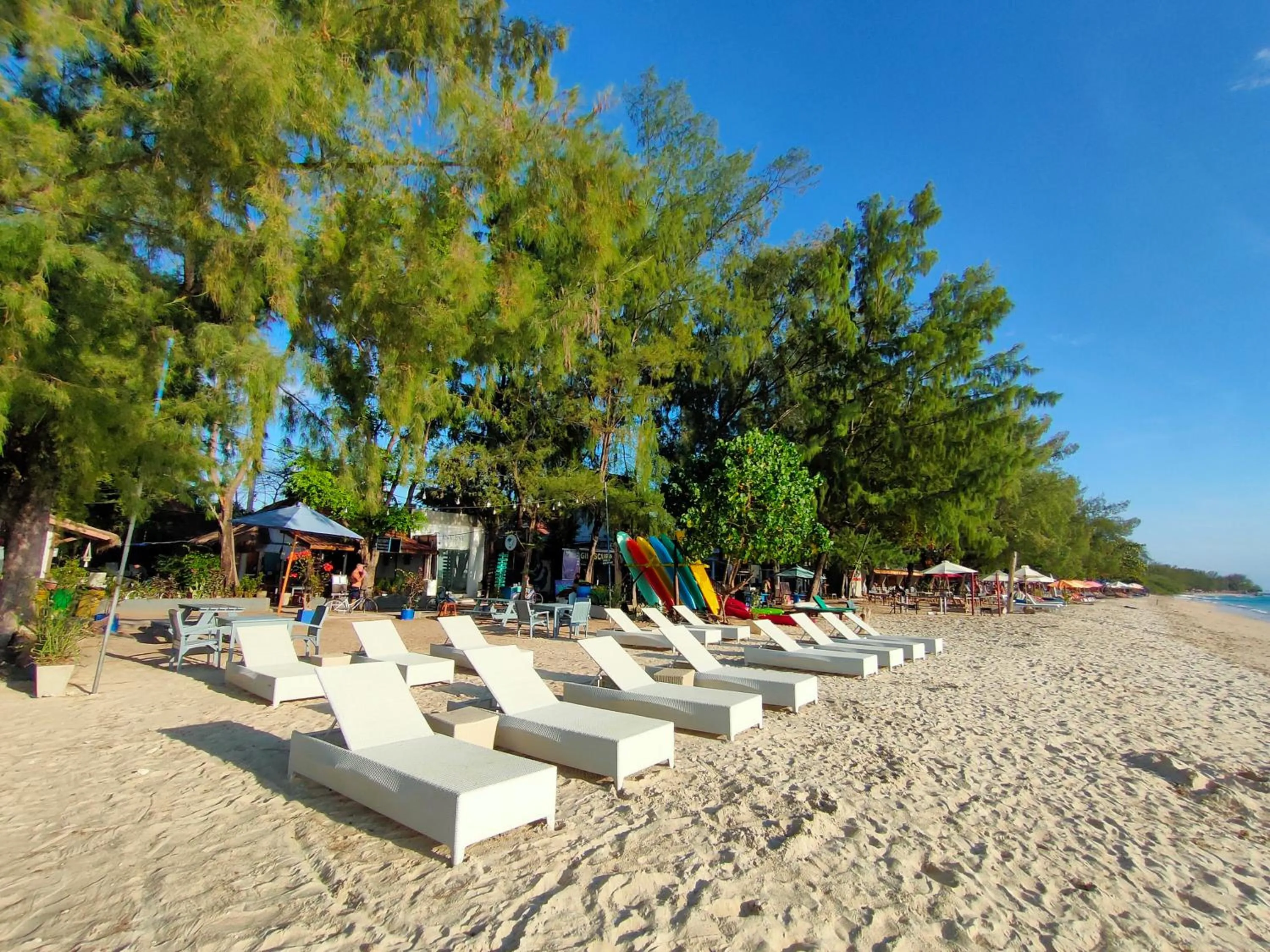 Beach in Bale Sampan Boutique Bungalows